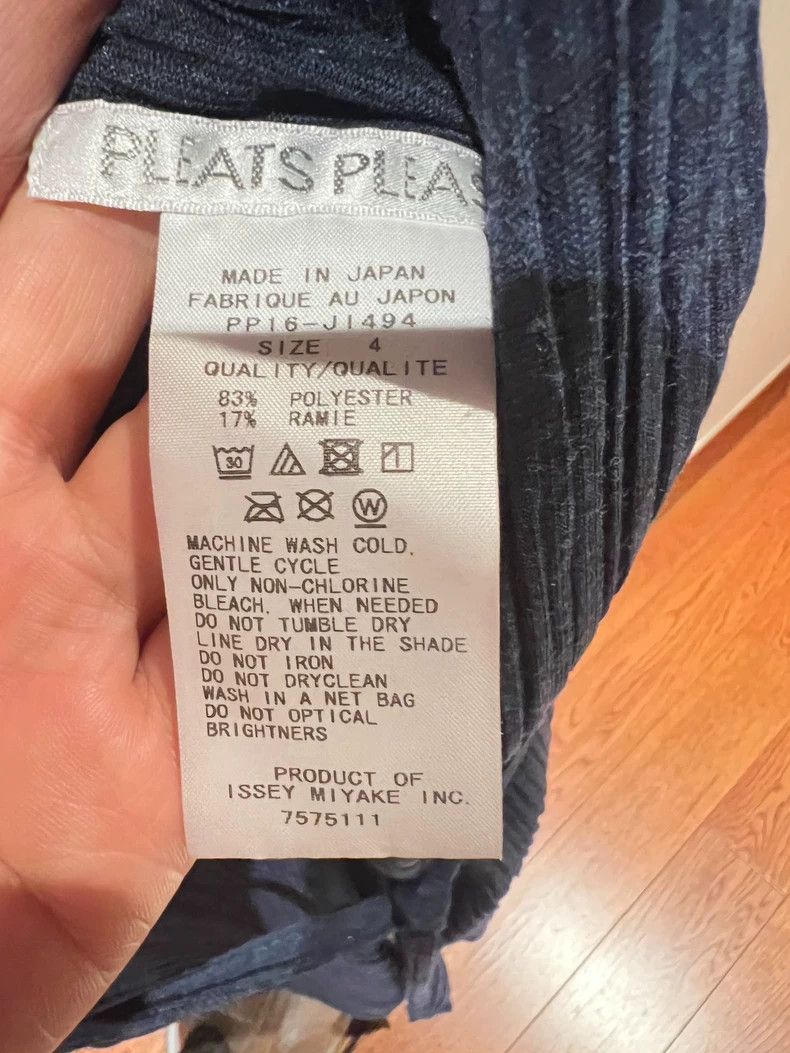 Issey Miyake issey miyake size:4 Blue pleated dress Size XXS / US 00 / IT 34 - 5 Thumbnail