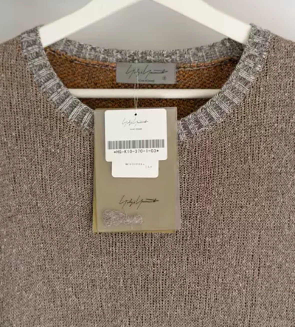 Yohji Yamamoto Yohji Yamamoto 22ss slogan graffiti silk sweater Size US L / EU 52-54 / 3 - 4 Thumbnail