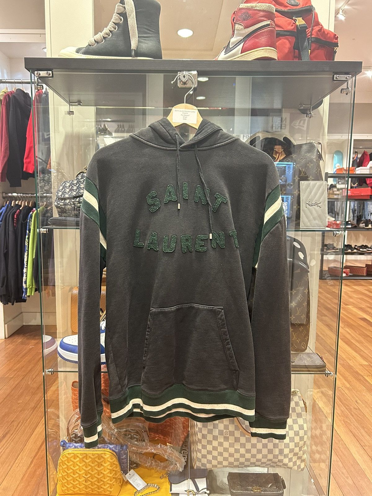 Saint Laurent Bubble Letter Hoodie