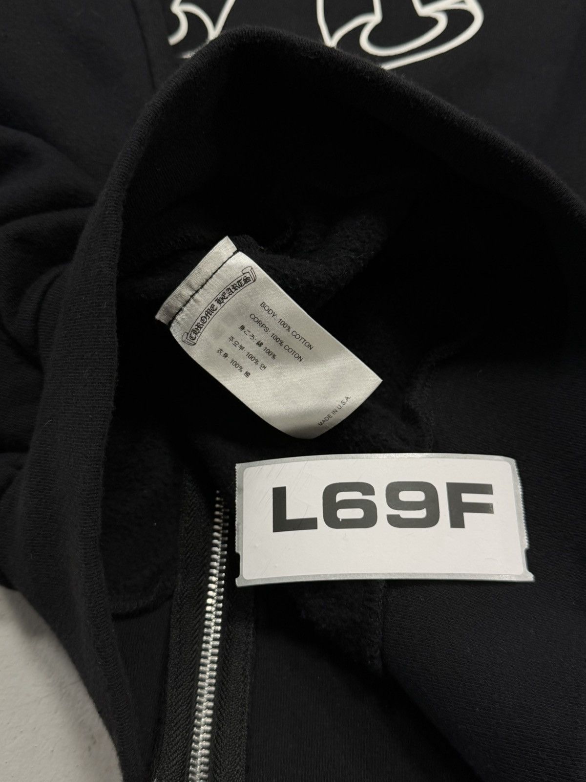 Chrome Hearts Chrome Hearts Fuck You Floral Horseshoe Zip Hoodie Black M Size US M / EU 48-50 / 2 - 5 Thumbnail