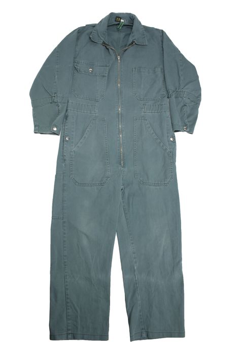 Vintage Sanfor 80s Vintage Multipocket Washed Work Chore Coverall | Grailed