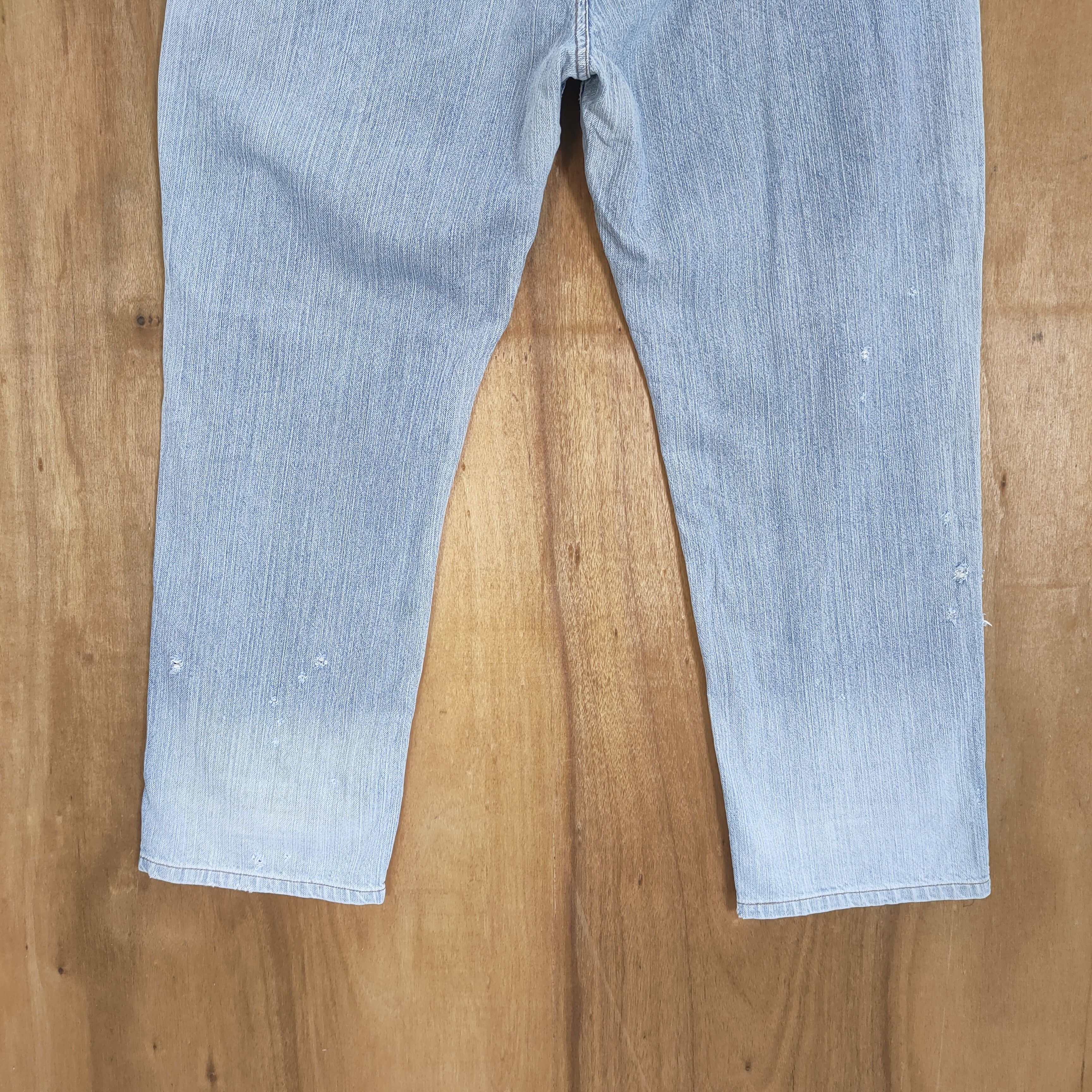 Japanese Brand × Jean VINTAGE CASER FADED DISTRESSED JEANS PANTS Size US 42 / EU 58 - 10 Thumbnail