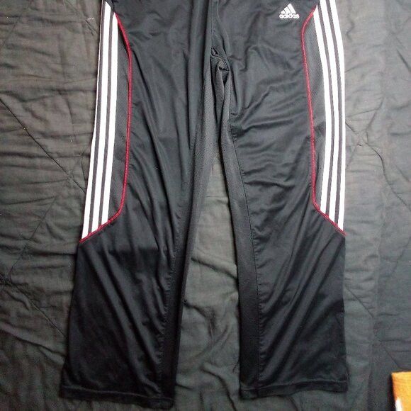 Adidas Adidas 3 Striped Sweatpants Joggers Trainers Size US 30 / EU 46 - 3 Thumbnail