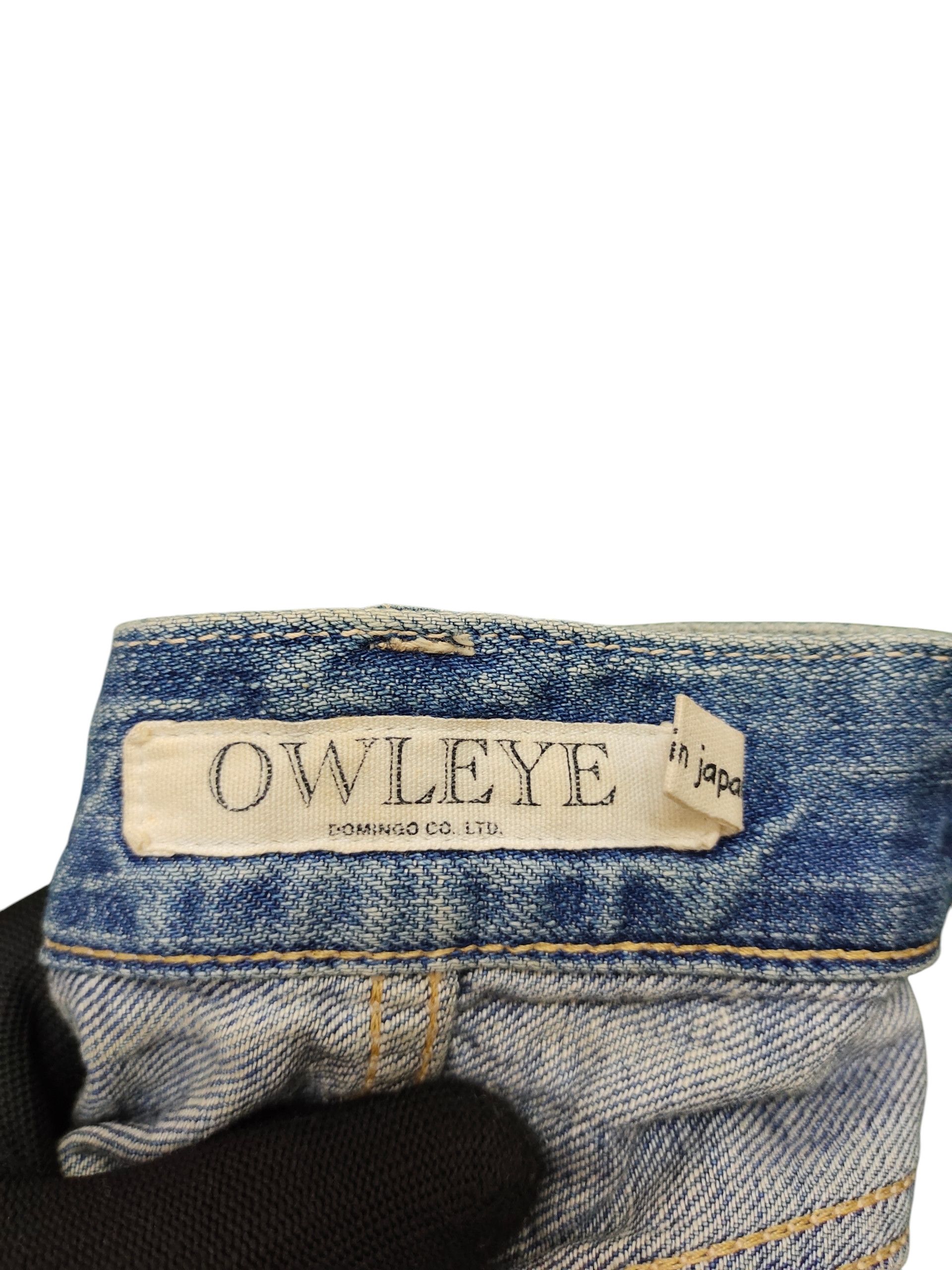 Kapital Domingo Owleye Japan Patchwork Dirty Clawmark Distress Jeans Size US 31 - 10 Thumbnail