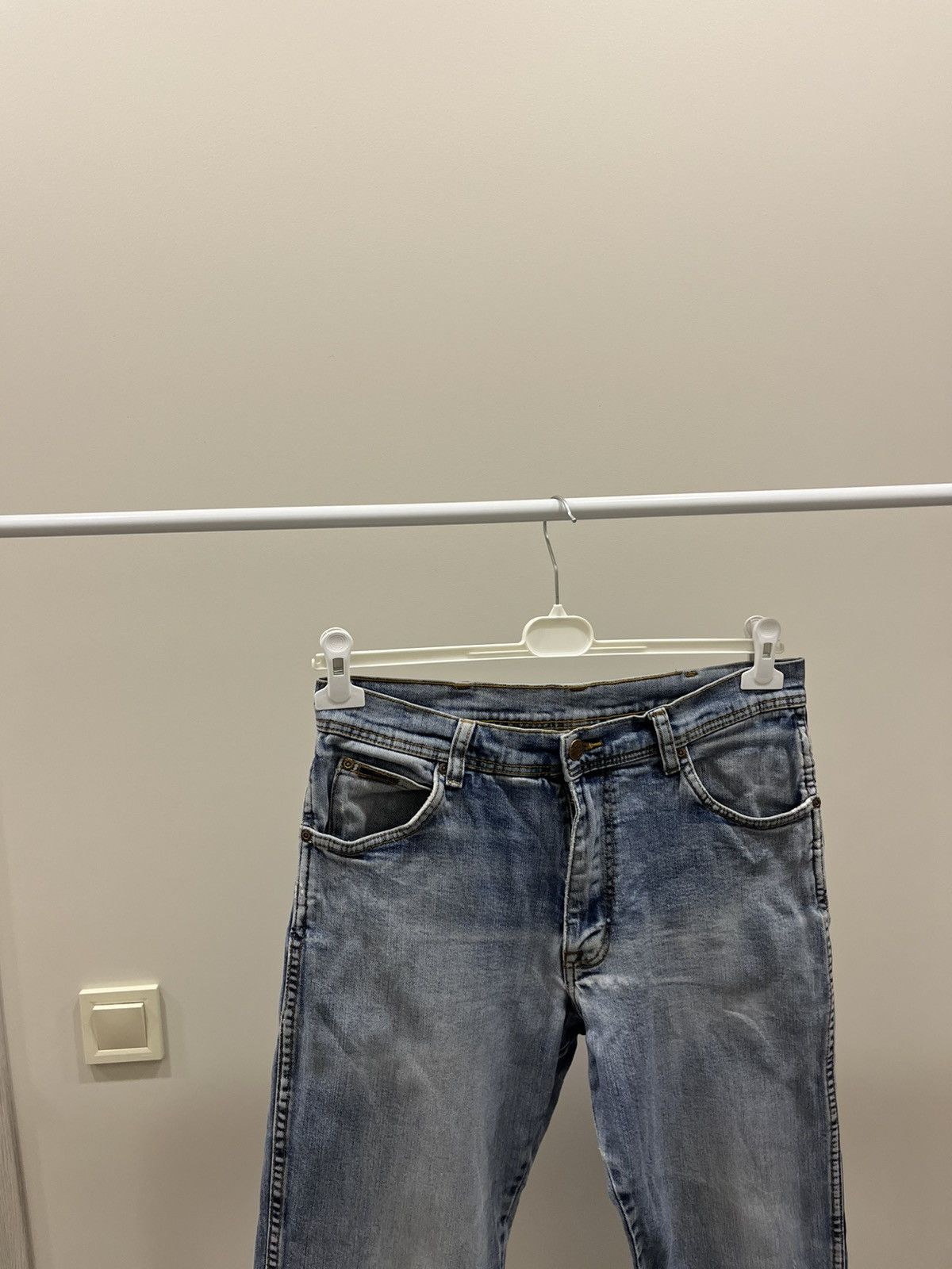 Wrangler Vintage 90s Washed Wrangler Texas Jeans Y2K Streetwear Size US 34 / EU 50 - 2 Thumbnail