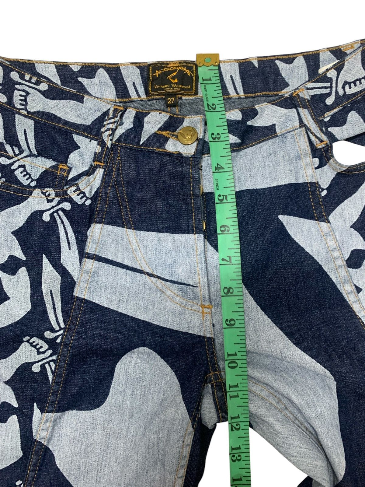 Vivienne Westwood 90s vivienne westwood swords denim Size US 29 - 9 Thumbnail