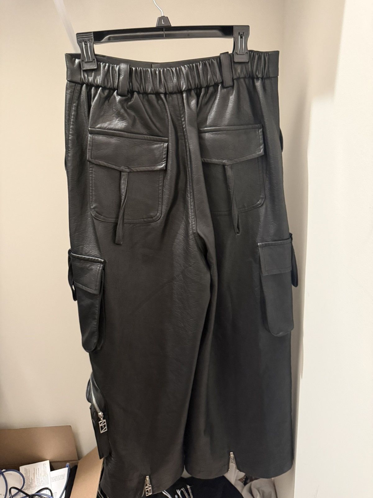 Other Elfric Eden Baggy Leather Pants Size US 32 / EU 48 - 2 Thumbnail
