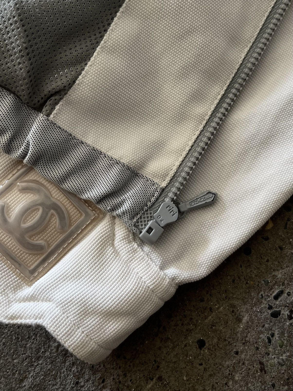Chanel Chanel Sports - Karl Lagerfeld - 2000’s -Nylon Track Jacket Size XXS / US 00 / IT 34 - 10 Thumbnail