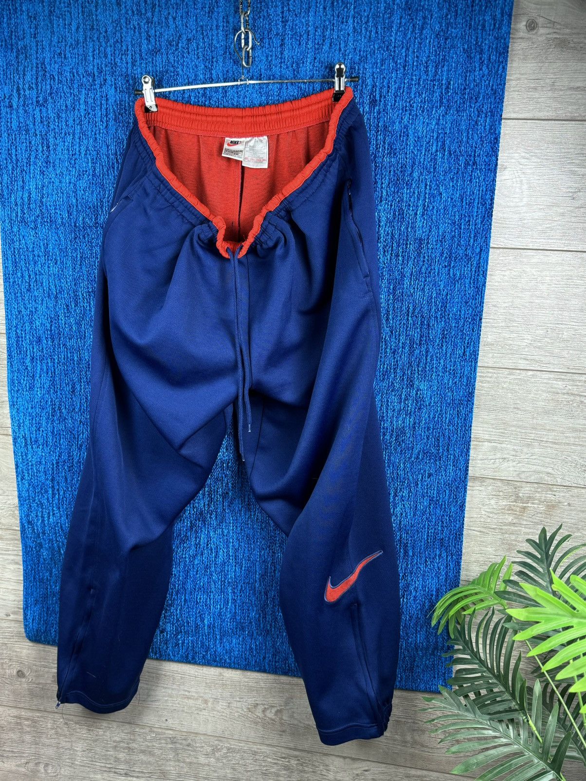 Nike × Vintage NIKE SPORTS PANTS VINTAGE BIG LOGO DRILL Y2K STYLE SIZE XXL Size US 38 / EU 54 - 8 Thumbnail