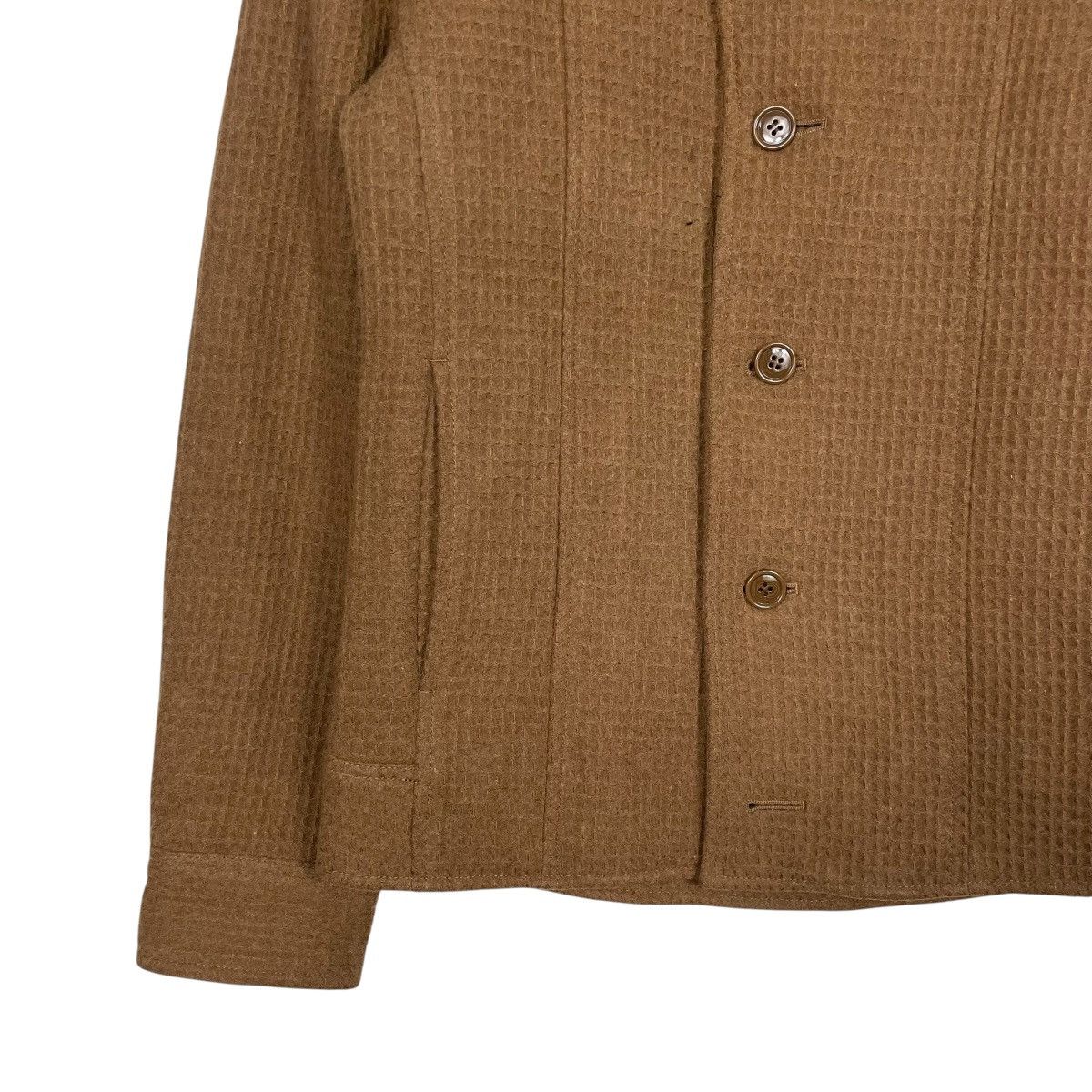 Tete Homme Tete Homme Brown Wool Jacket Size US S / EU 44-46 / 1 - 3 Thumbnail