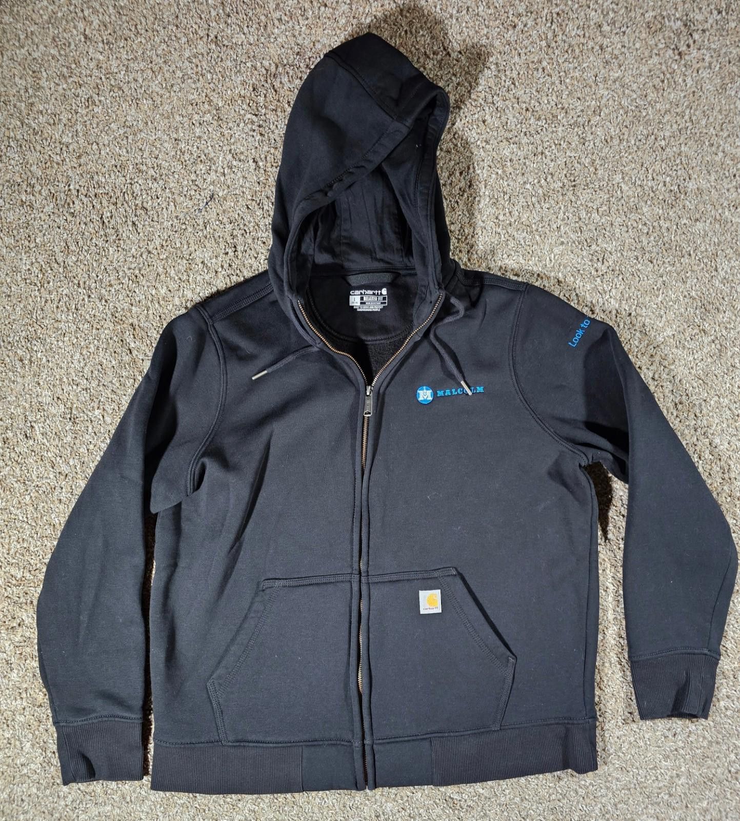 Carhartt carhartt fullzip hoodie L 12-14 Malcolm Look to the Blue Size US L / EU 52-54 / 3 - 1 Thumbnail