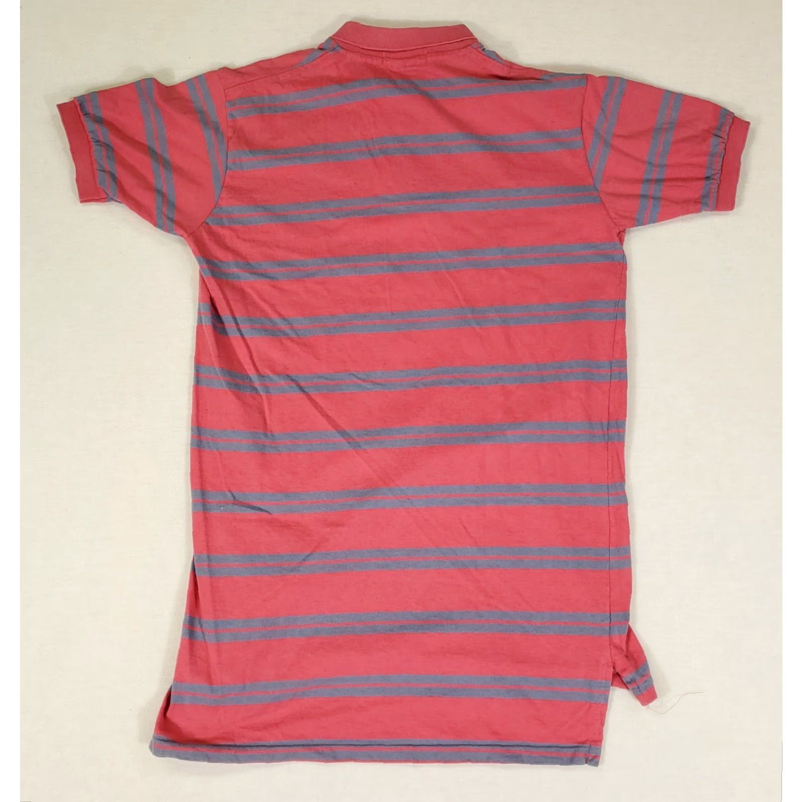 Polo Ralph Lauren VINTAGE Polo Ralph Lauren Women's Polo Shirt L Pink Striped Made USA Size L / US 10 / IT 46 - 4 Thumbnail
