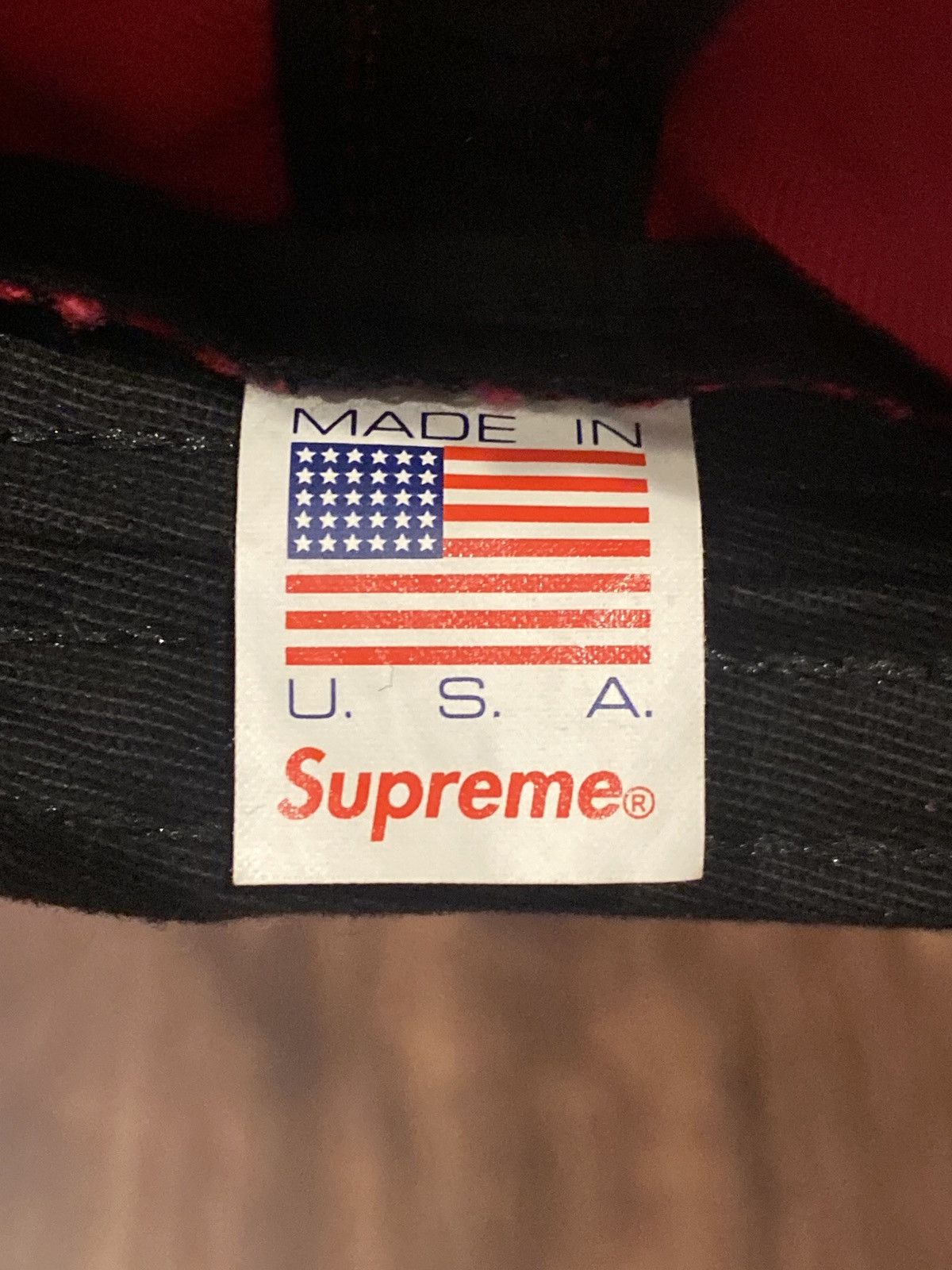 Supreme Supreme 2-Tone S Logo 6 Panel Hat (Red/Blue) Size ONE SIZE - 7 Thumbnail