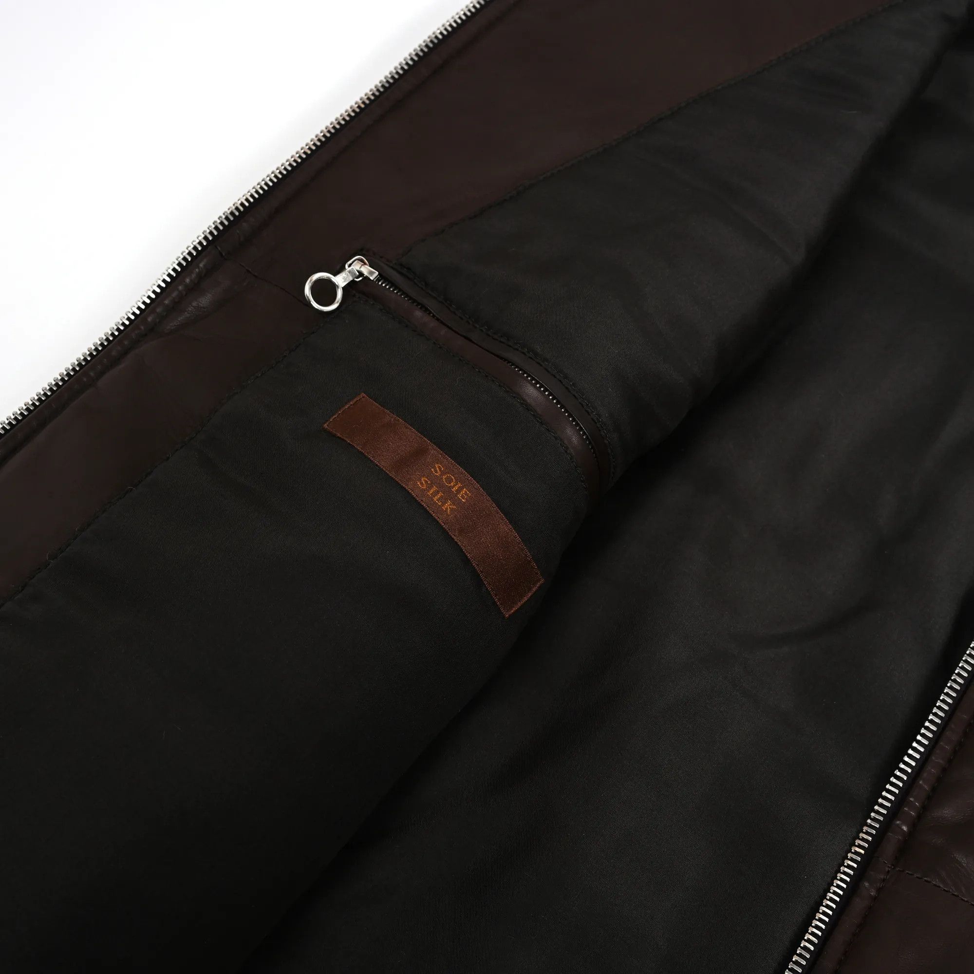 SERAPHIN SERAPHIN brown lamb leather puffer vest (48 EU) Size US M / EU 48-50 / 2 - 7 Thumbnail