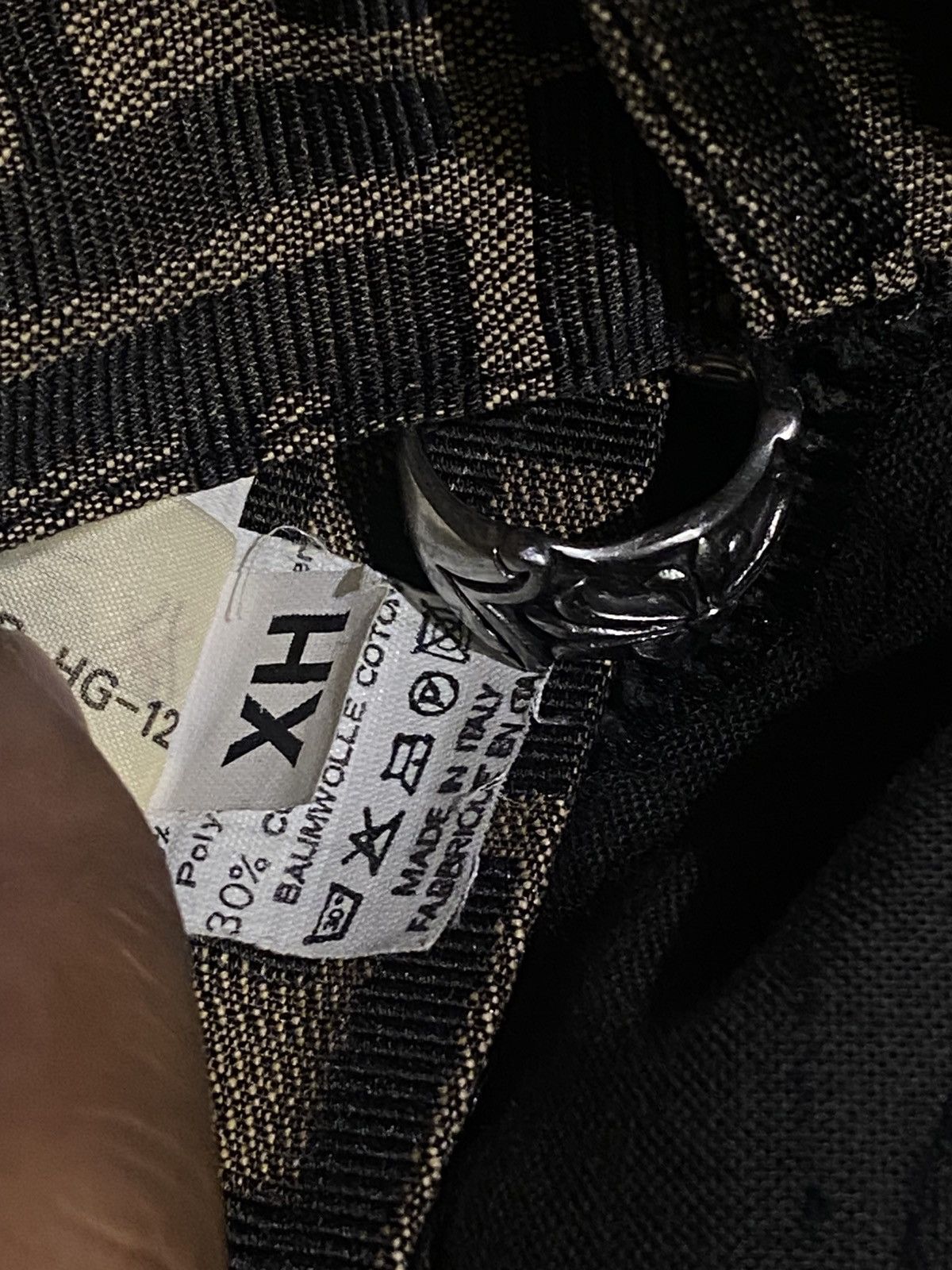 Fendi Fendi 90 Zucca Brown Black FF Logo Monogram High Waist Pants Size 28" / US 6 / IT 42 - 13 Thumbnail