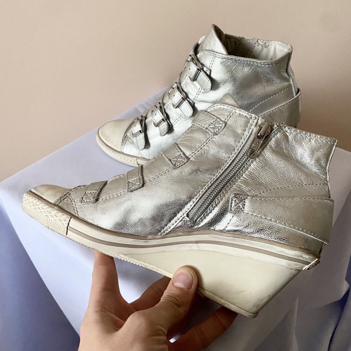 Isabel Marant Vintage ASH Wedge Sneakers Like Isabel Marant Strap Shoes Size US 8 / IT 38 - 6 Thumbnail