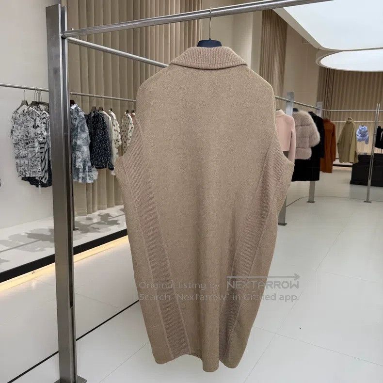 Hermes Hermes Camel Cocoon Shaped Snap Long Cashmere Coat Size XXS / US 00 / IT 34 - 2 Thumbnail
