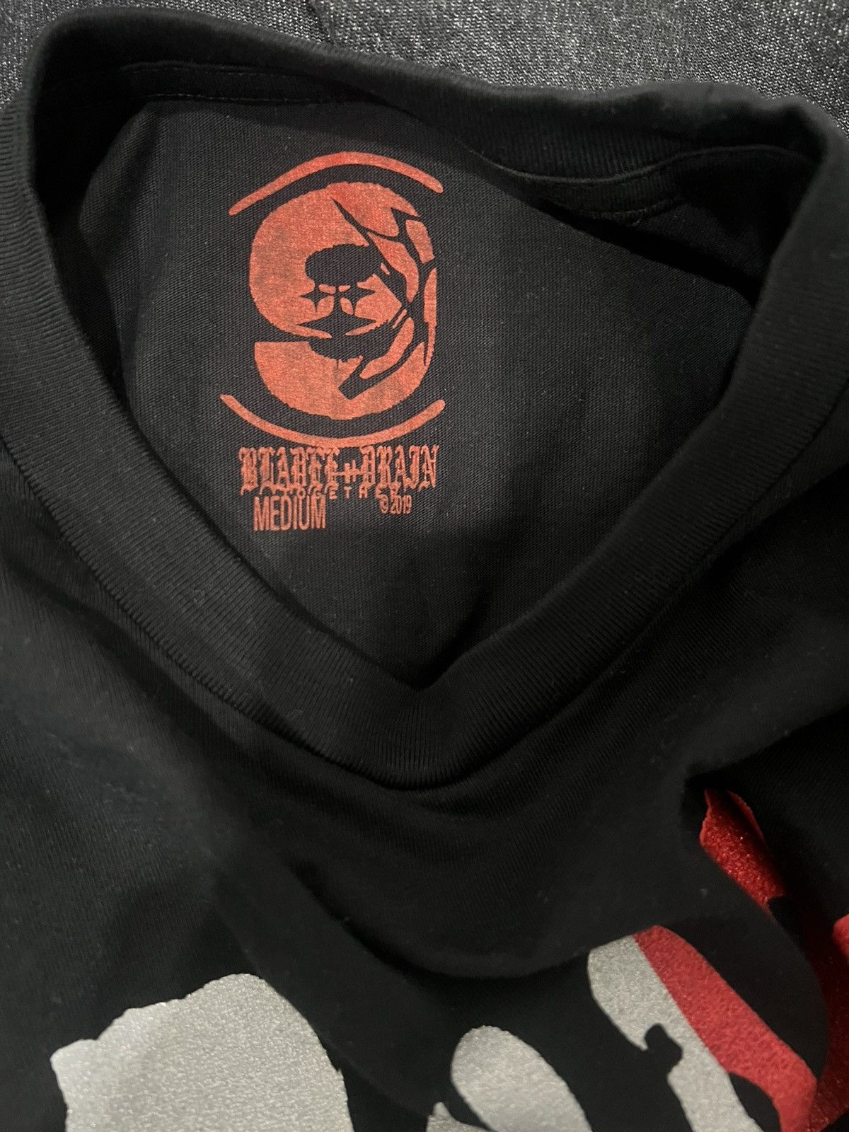 Drain Gang Bladee Strawberry Alien Glitter Tee Size US M / EU 48-50 / 2 - 3 Thumbnail