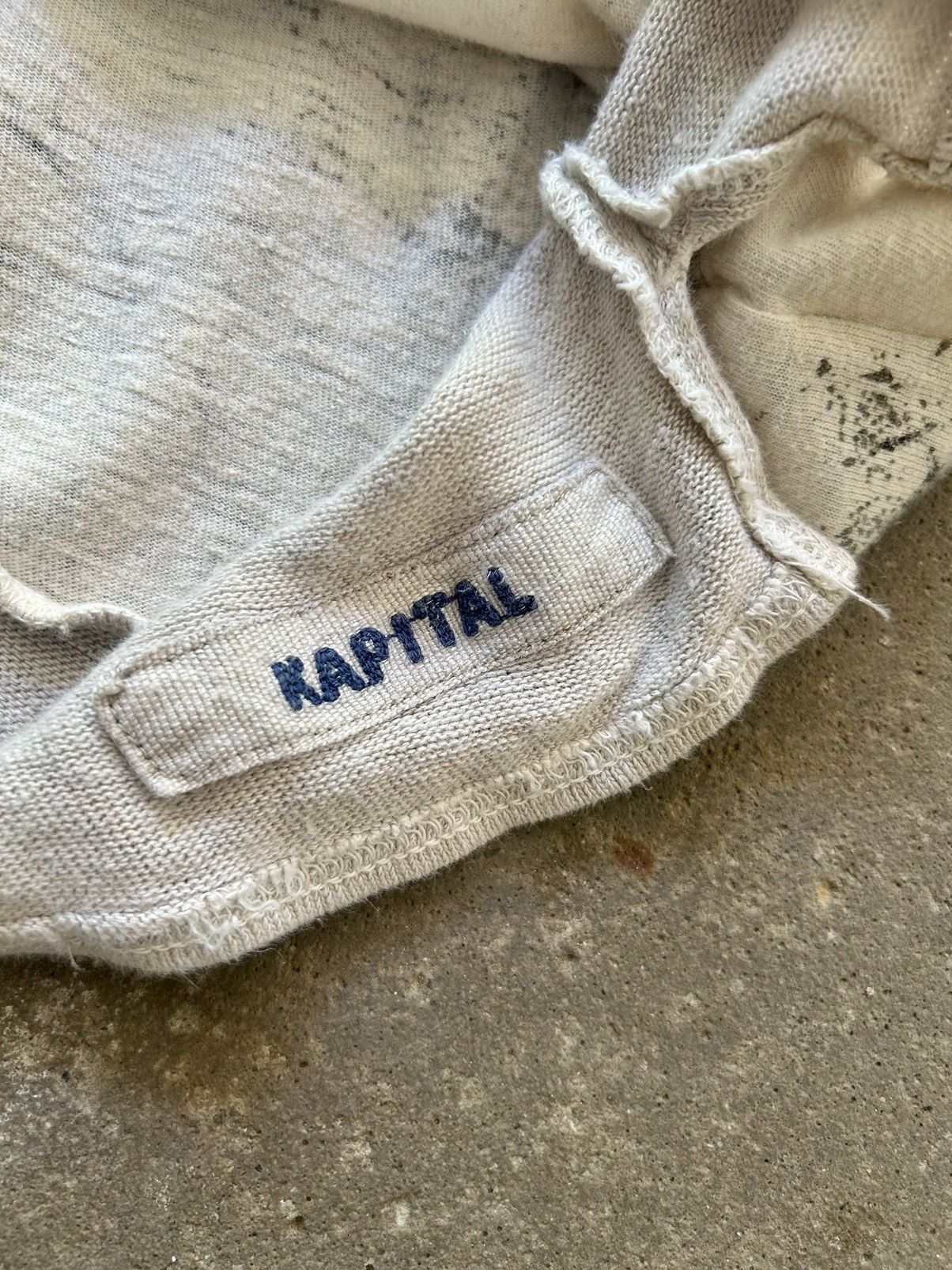 Japanese Brand × Kapital × Kapital Kountry Kapital Caveman drawings T shirt Size US L / EU 52-54 / 3 - 5 Thumbnail