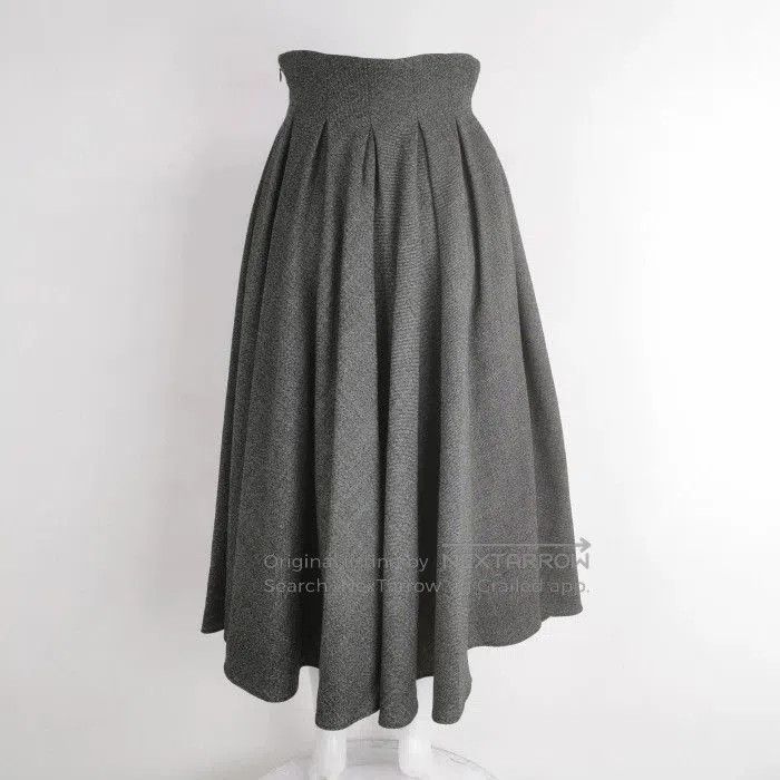 Dior Dior Wool Solid Pleated Skirt 34. Size 33" - 2 Thumbnail