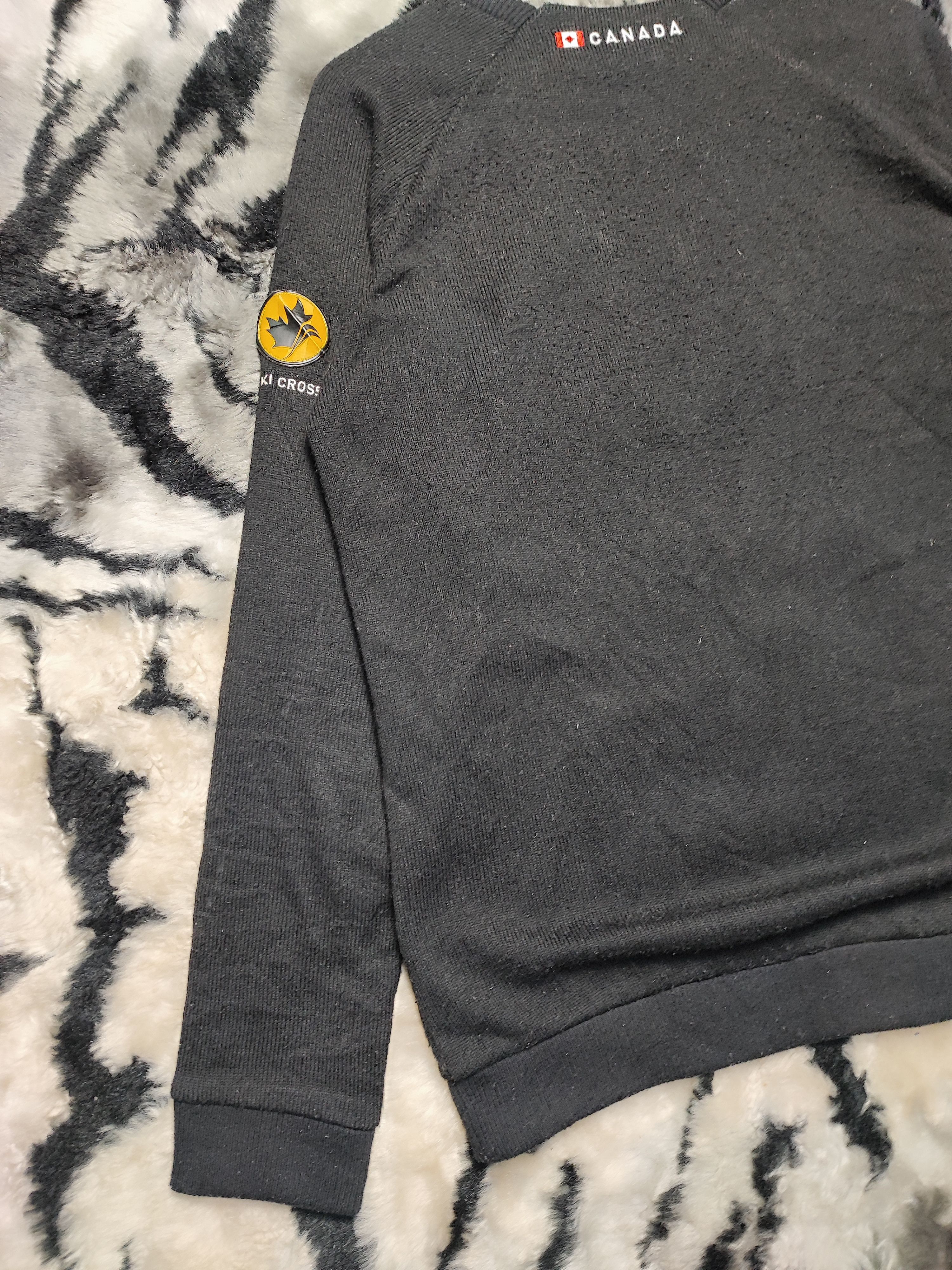 Descente × Japanese Brand Vintage Descente Ski Cross Canada Big Logo Size US S / EU 44-46 / 1 - 12 Thumbnail