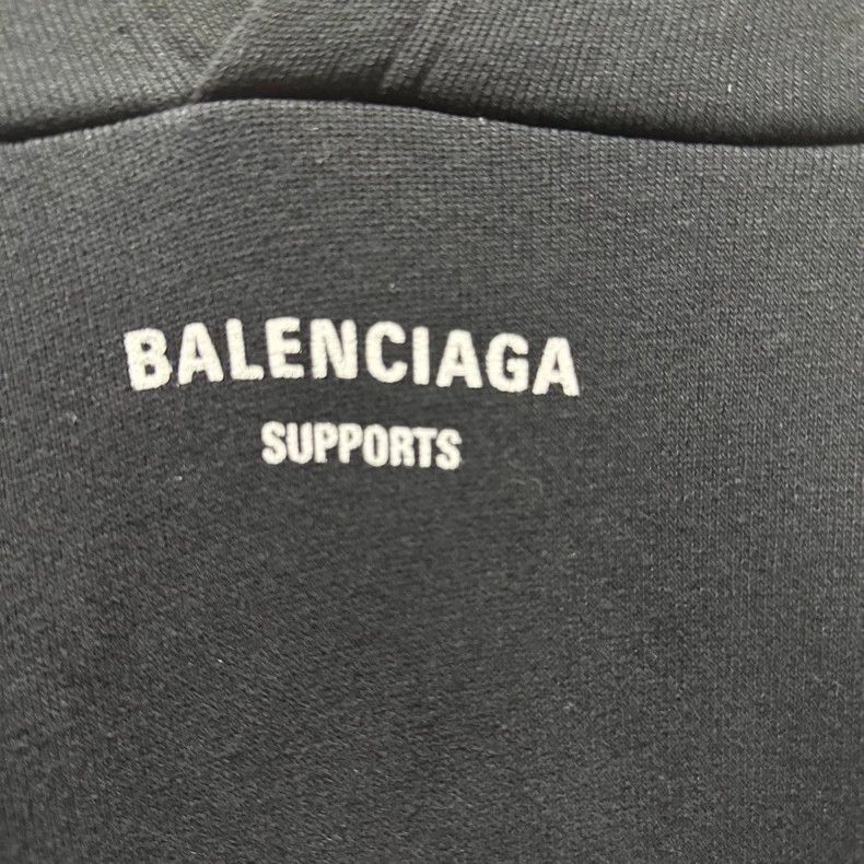 Balenciaga Balenciaga Charity Wheat Spike Monogrammed Logo Printed Lo Size US S / EU 44-46 / 1 - 2 Thumbnail