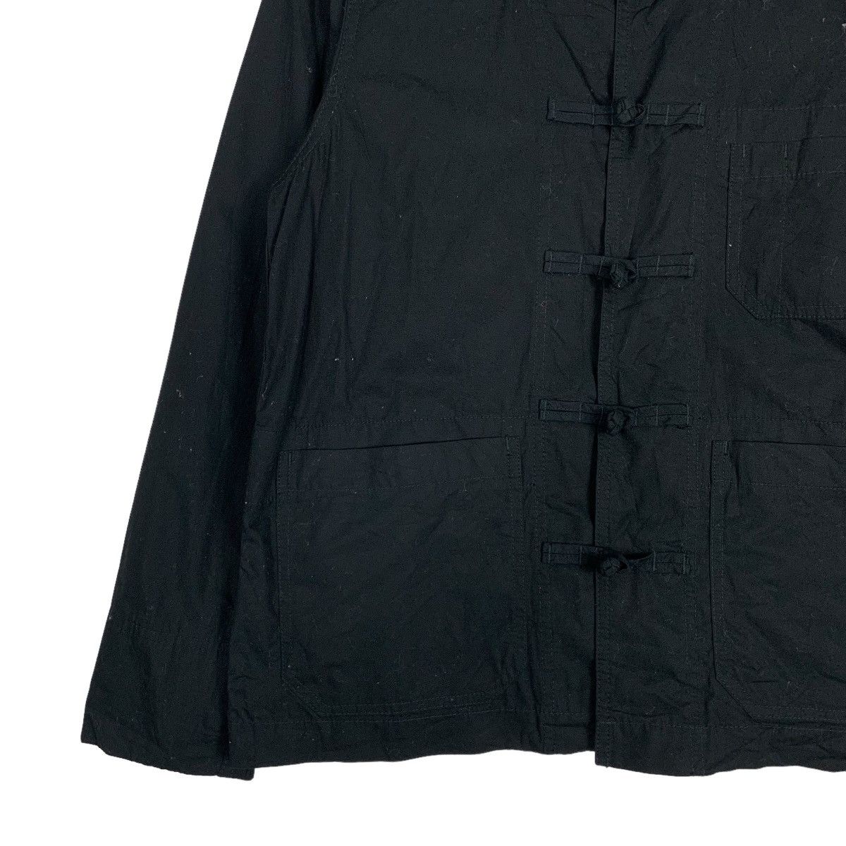 Beams Plus BEAM BOY Black Cotton Mandarin Jacket #0993-C44 Size US S / EU 44-46 / 1 - 3 Thumbnail