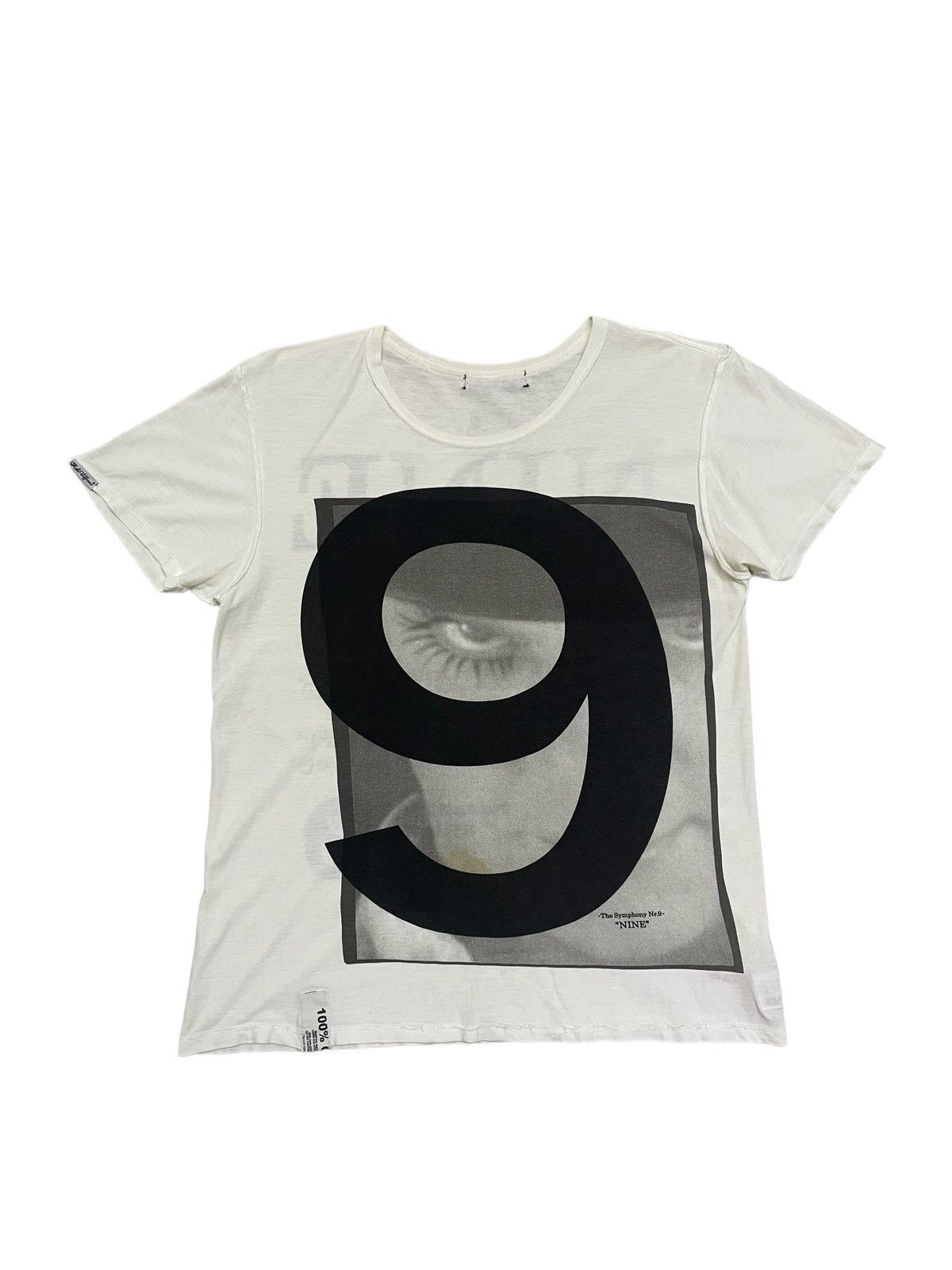 image of Roki Uniforms Watch Movie A Clockwork Orange Tee in White, Men's (Size Medium)