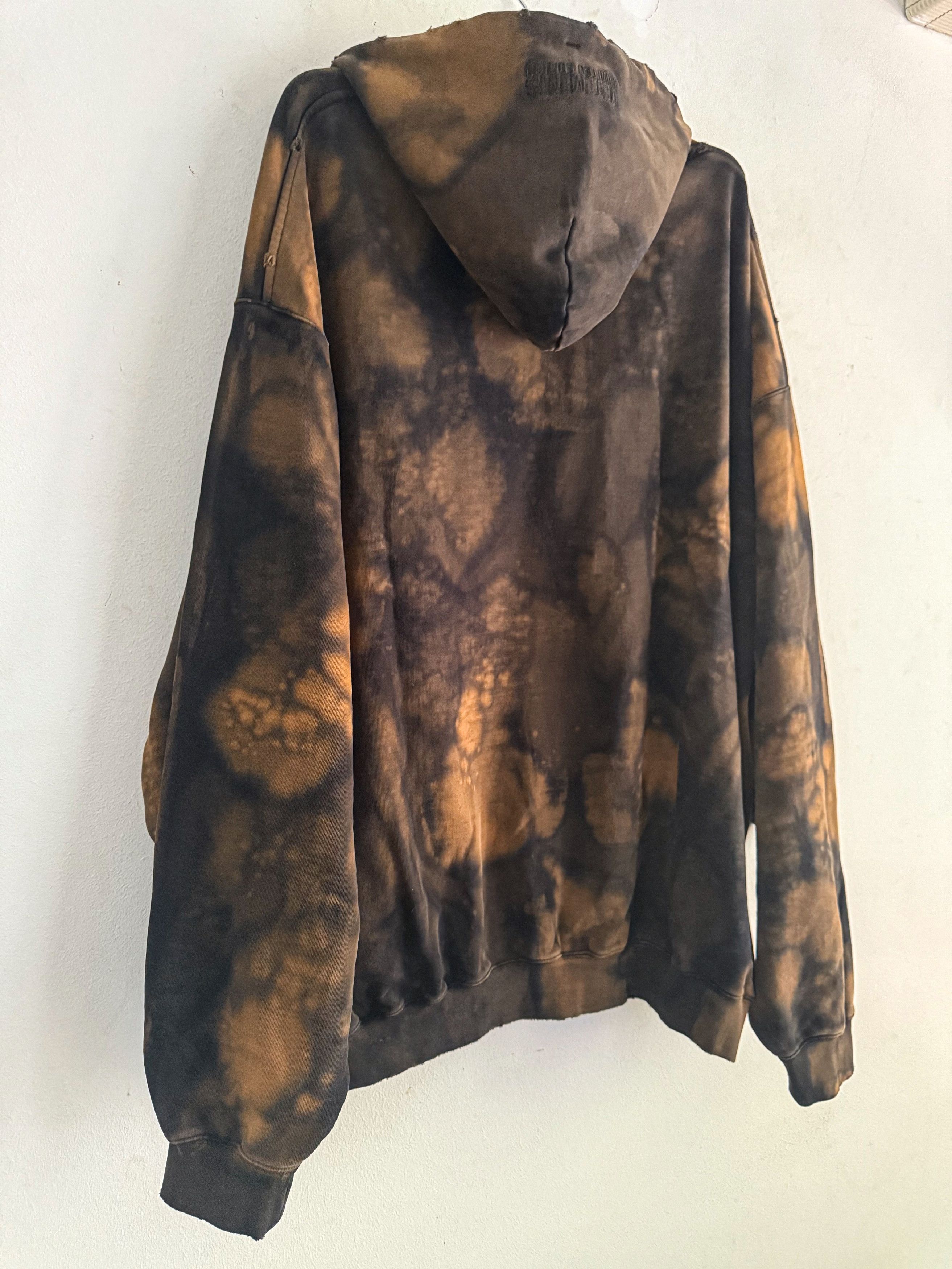 Vetements Overbleached Cotton Hoodie Size US L / EU 52-54 / 3 - 7 Thumbnail