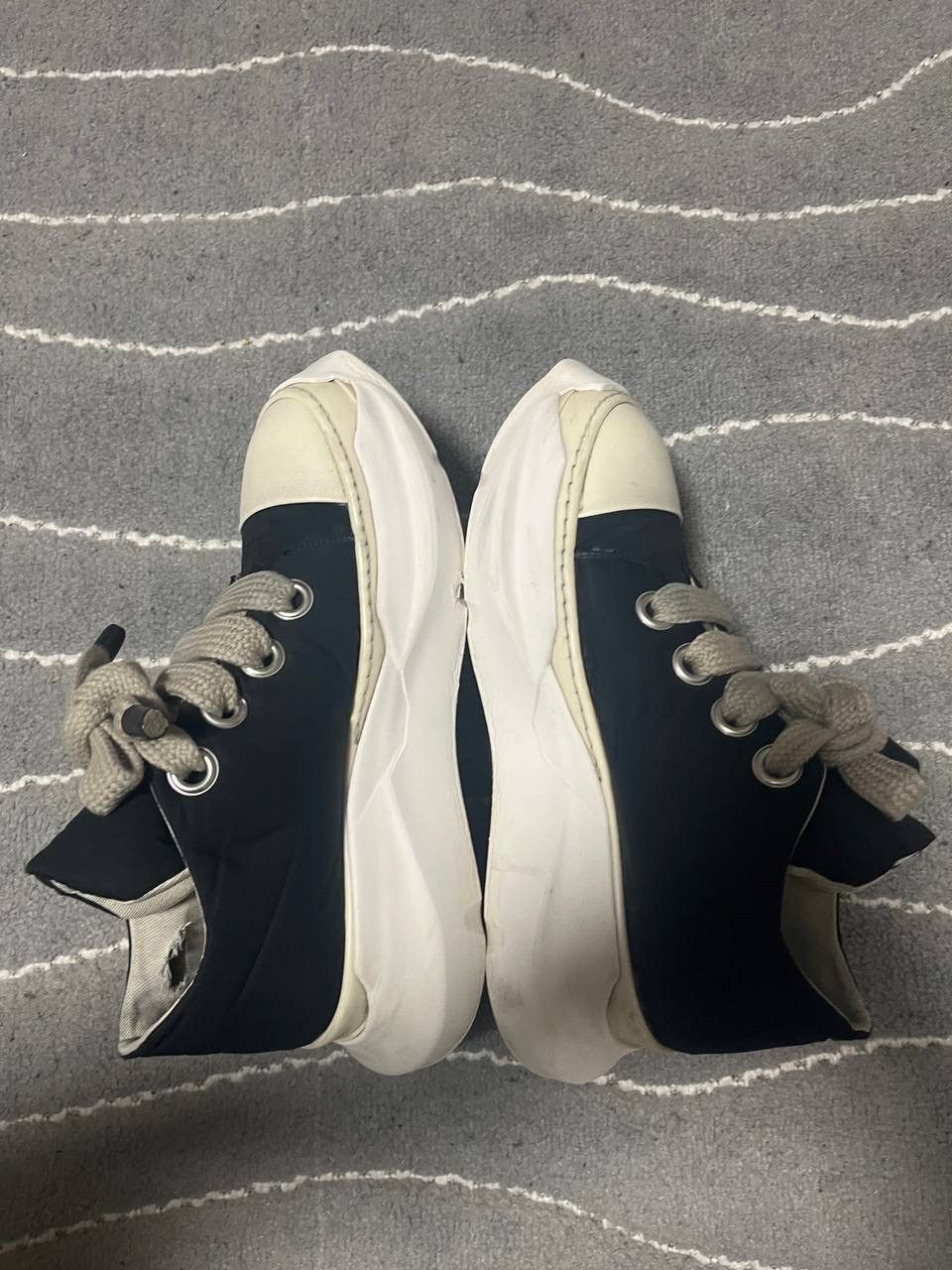 Rick Owens Drkshdw Rick owens abstract low jumbo lace Size US 10 / EU 43 - 3 Thumbnail