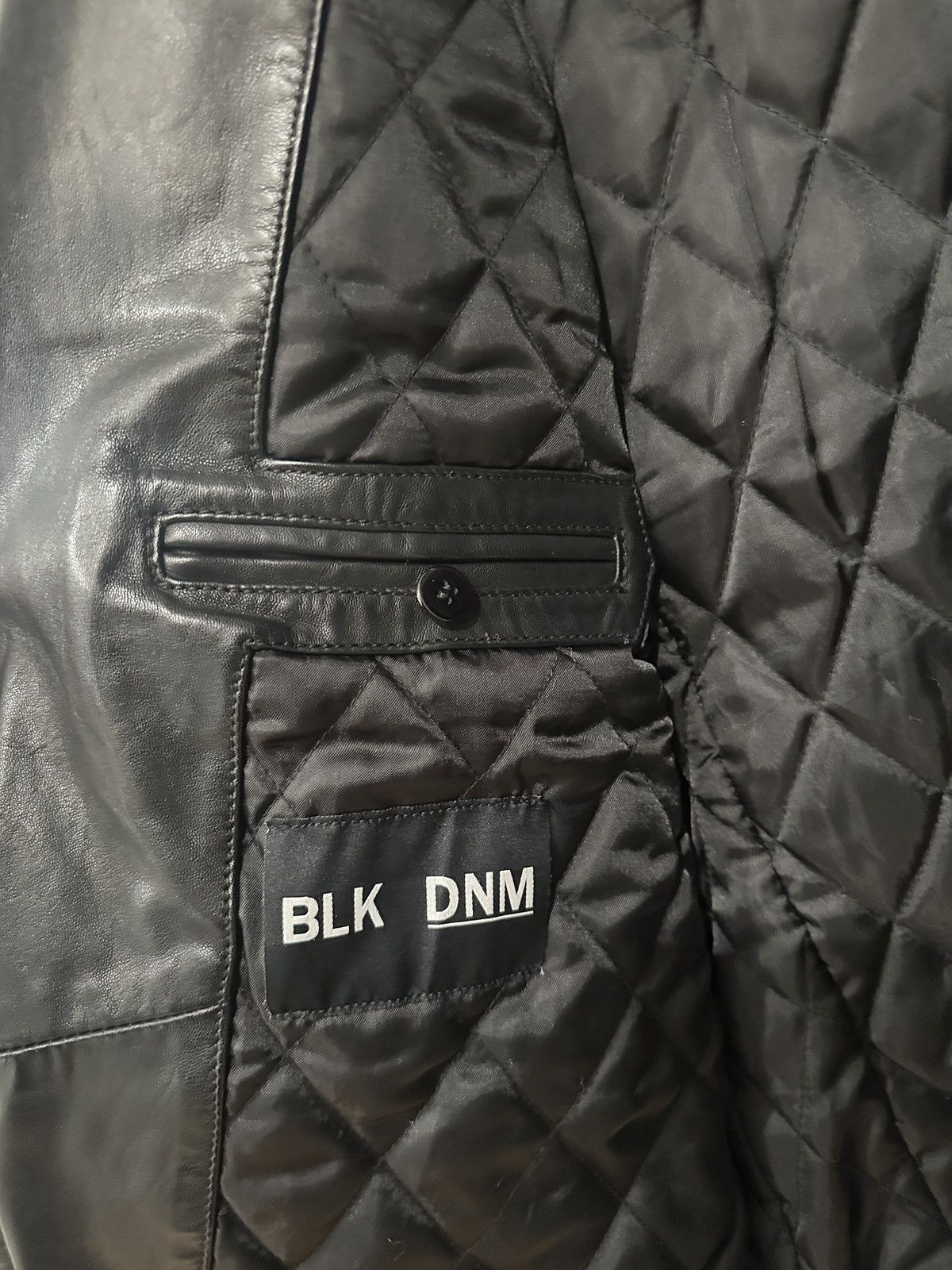 Blk Dnm BLK DNM Leather Moto Jacket Size US S / EU 44-46 / 1 - 5 Thumbnail