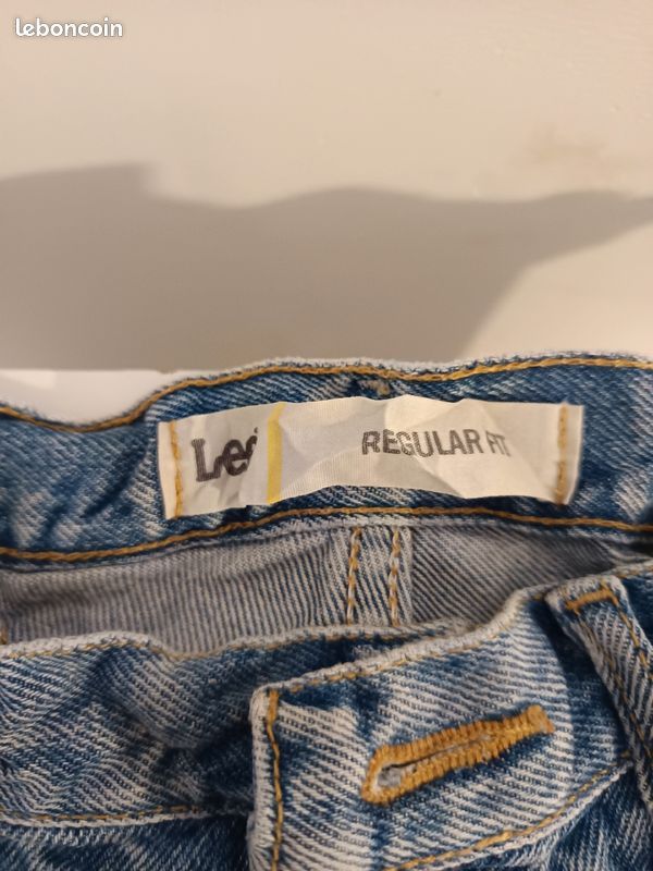 Lee Lee regular fit Jean - Blue - Men Size US 26 / EU 42 - 5 Thumbnail