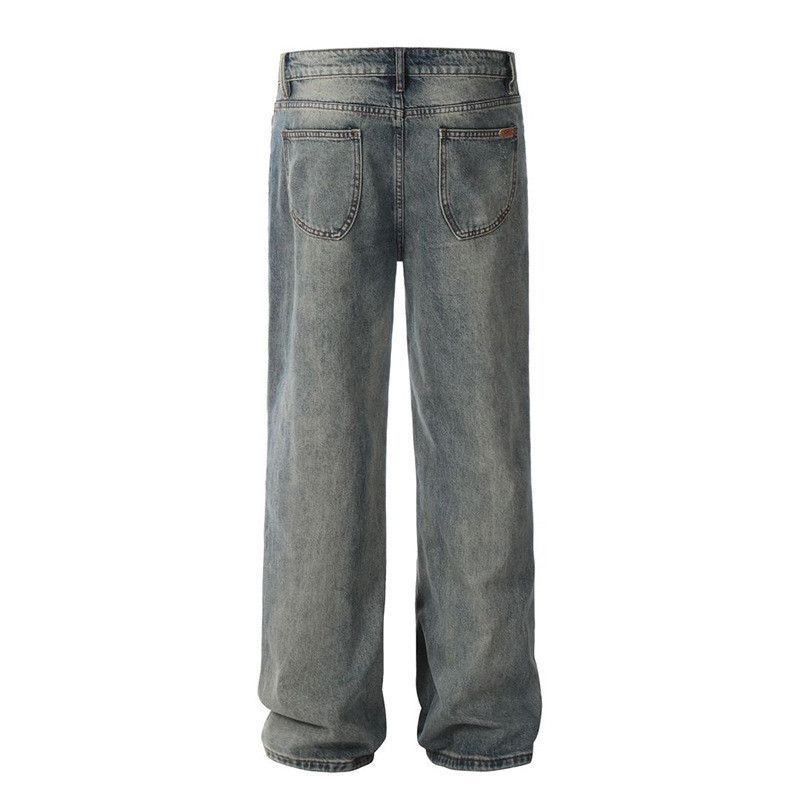 Vintage American high-street Cleanfit flared washed jeans Size US 32 / EU 48 - 2 Thumbnail