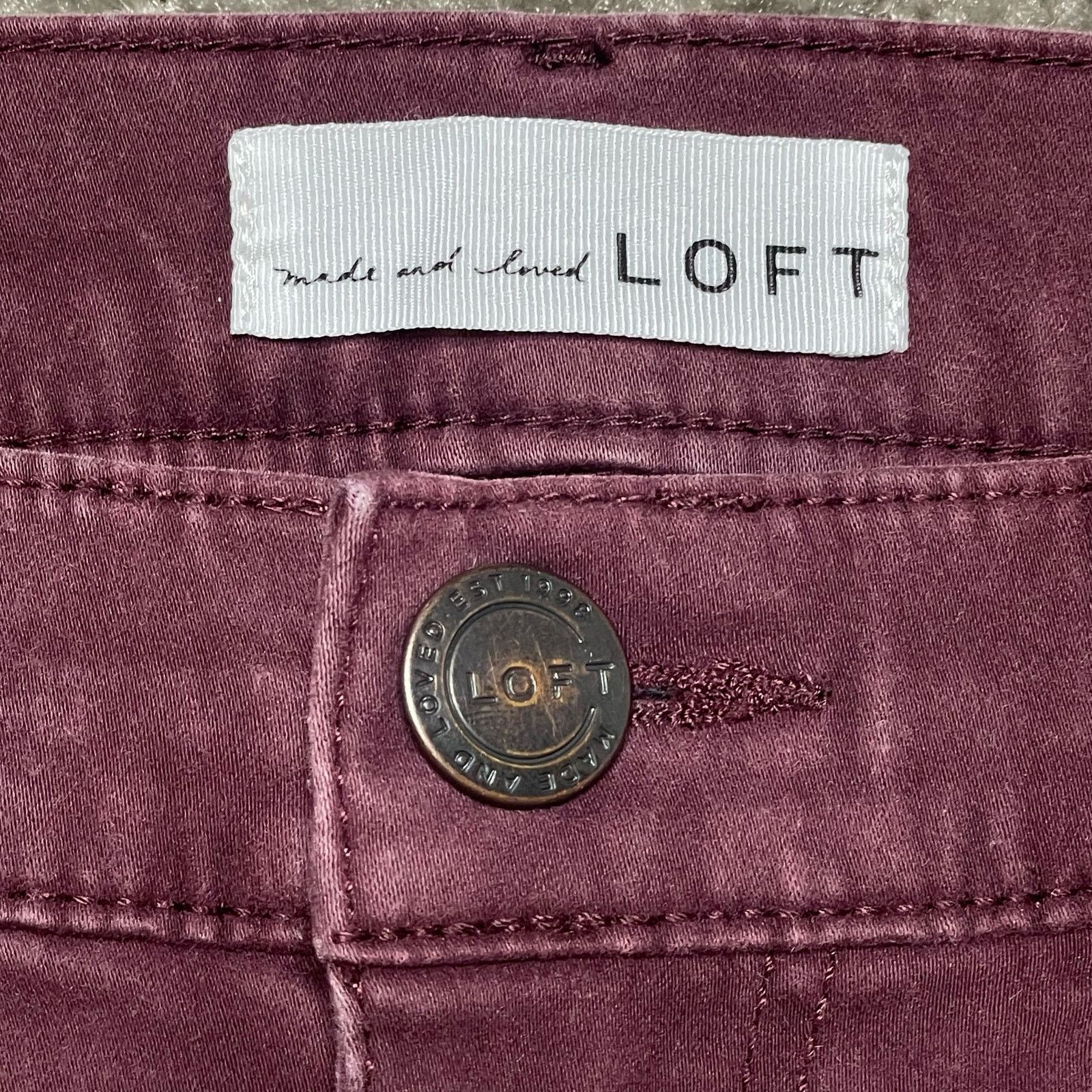 Loft LOFT Skinny Jeans Size 28" / US 6 / IT 42 - 2 Thumbnail
