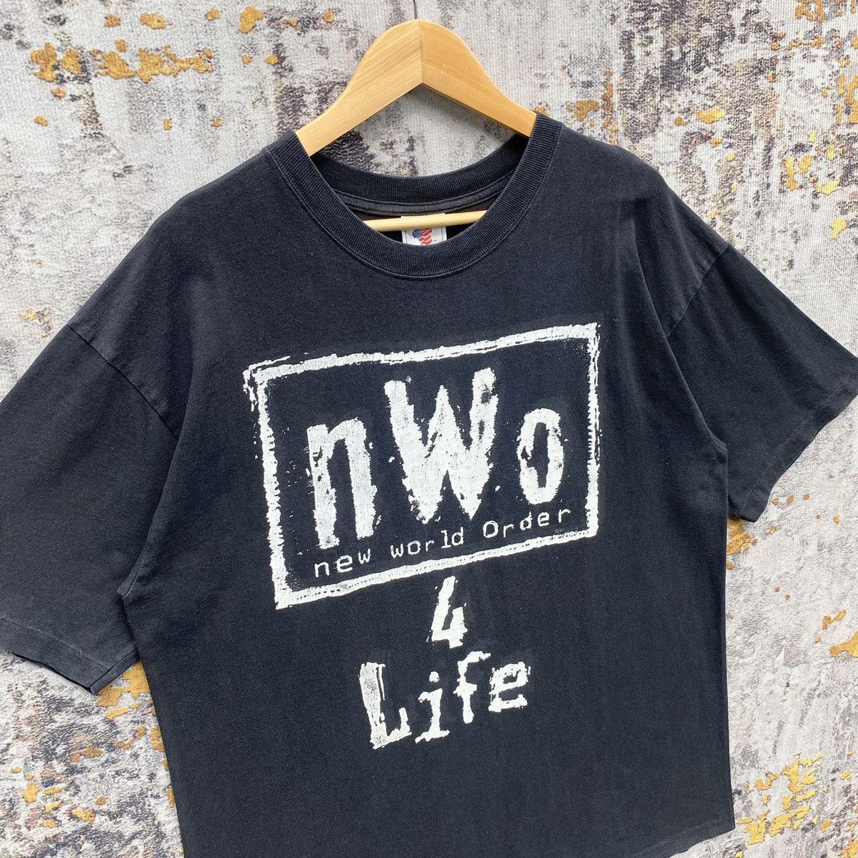 Vintage Vintage Nwo New World Order 4 Life Shirt Size US XL / EU 56 / 4 - 5 Thumbnail