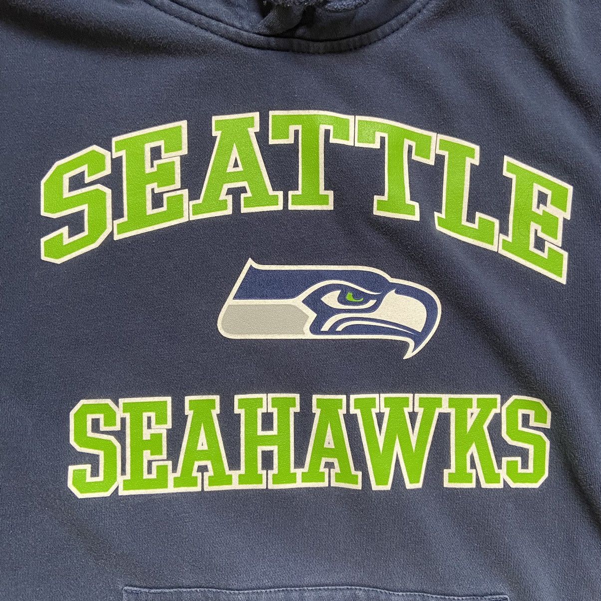 NFL NFL Men’s Seattle Seahawks Logo Hoodie Sweatshirt Size XL Size US XL / EU 56 / 4 - 5 Thumbnail