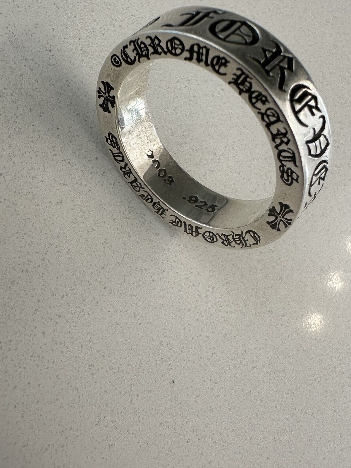 Chrome Hearts Chrome heart Forever ring Size ONE SIZE - 6 Thumbnail