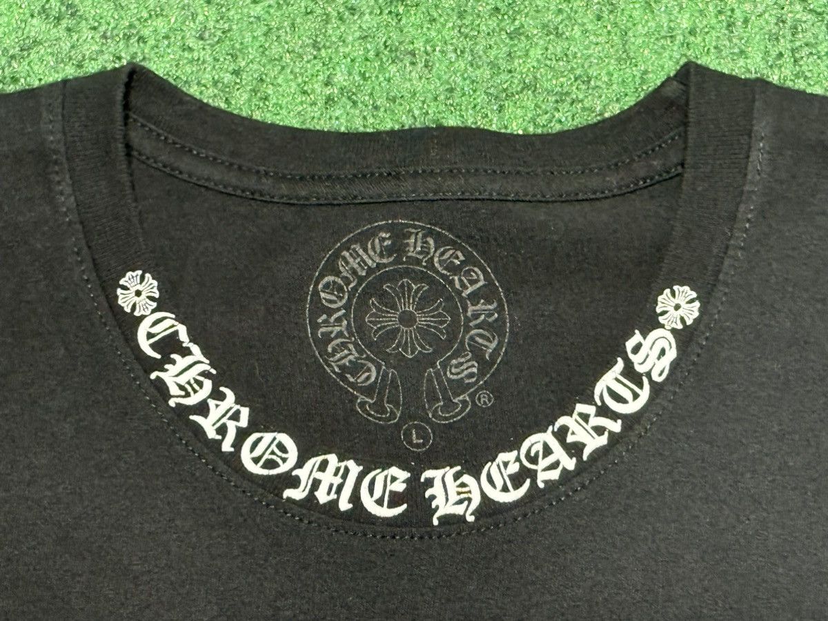 Chrome Hearts Chrome Hearts Neck Logo Pocket Tee Size US L / EU 52-54 / 3 - 2 Thumbnail