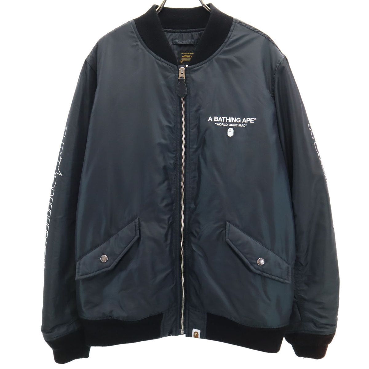 Bape × Mastermind Japan Bape x Mastermind Black Souvenir Jacket