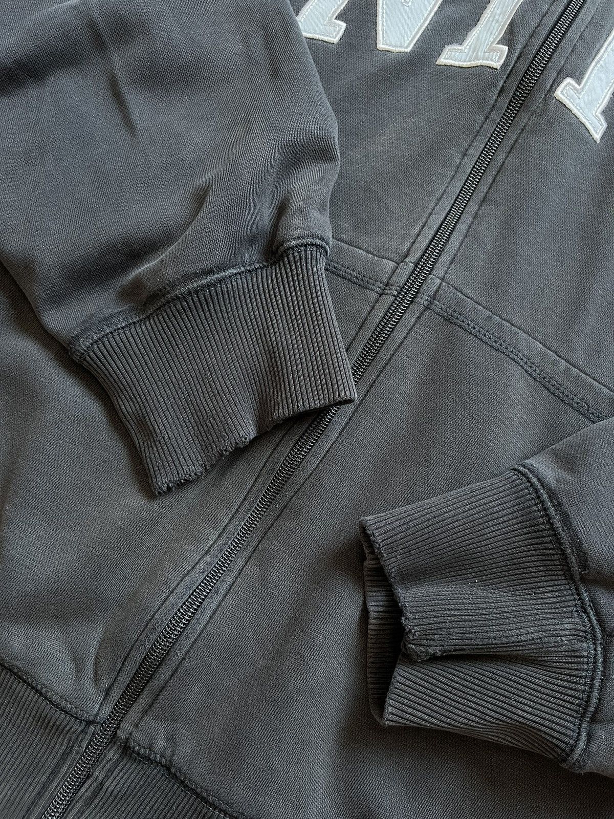 Nike × Vintage Vintage Nike Zip Hoodie big logo distressed style size XL Size US XL / EU 56 / 4 - 8 Thumbnail