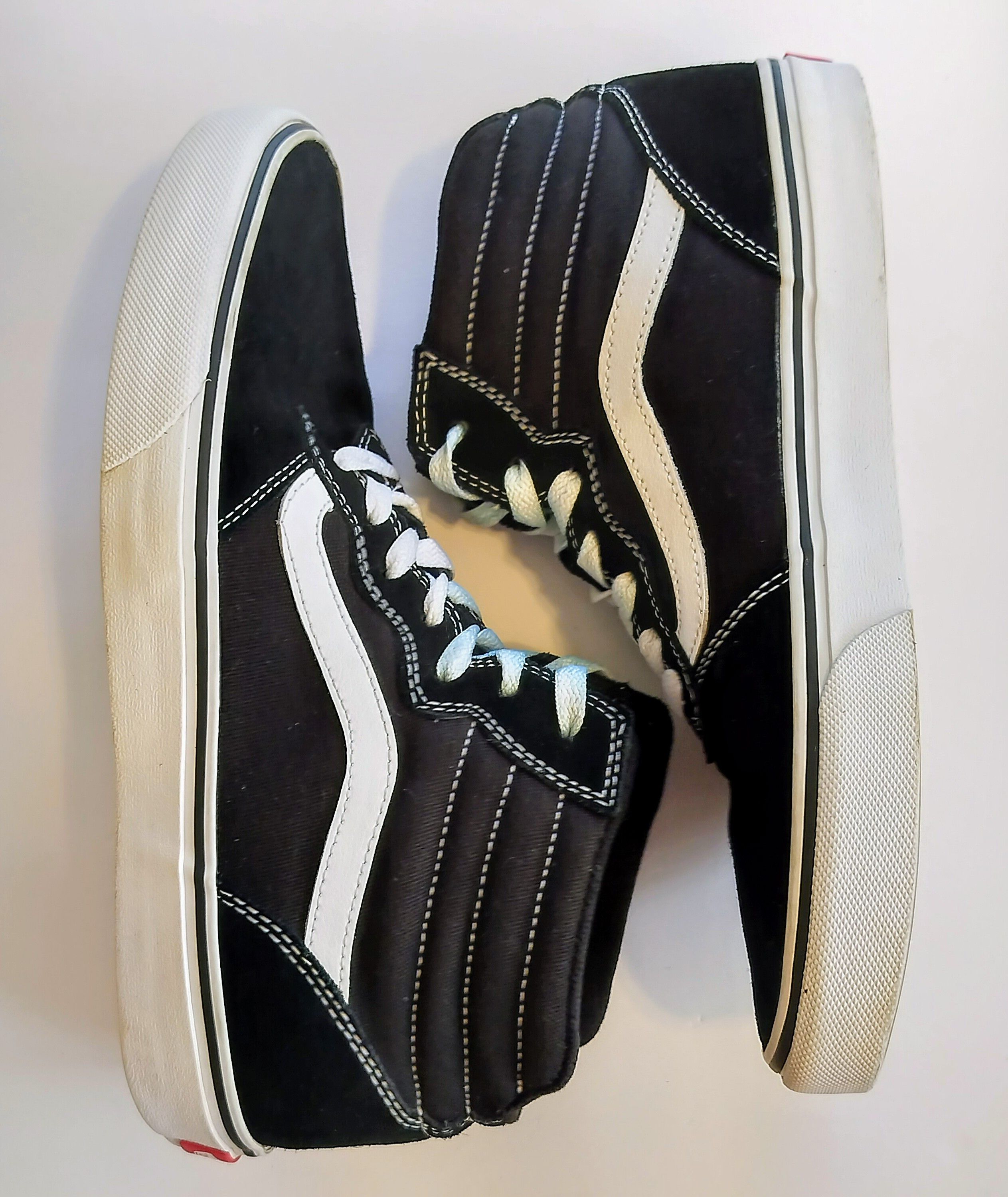 Vans Vans 721454 Sk8 Hi High Top Black Shoes Men's US 8 Size US 8 / EU 41 - 5 Thumbnail