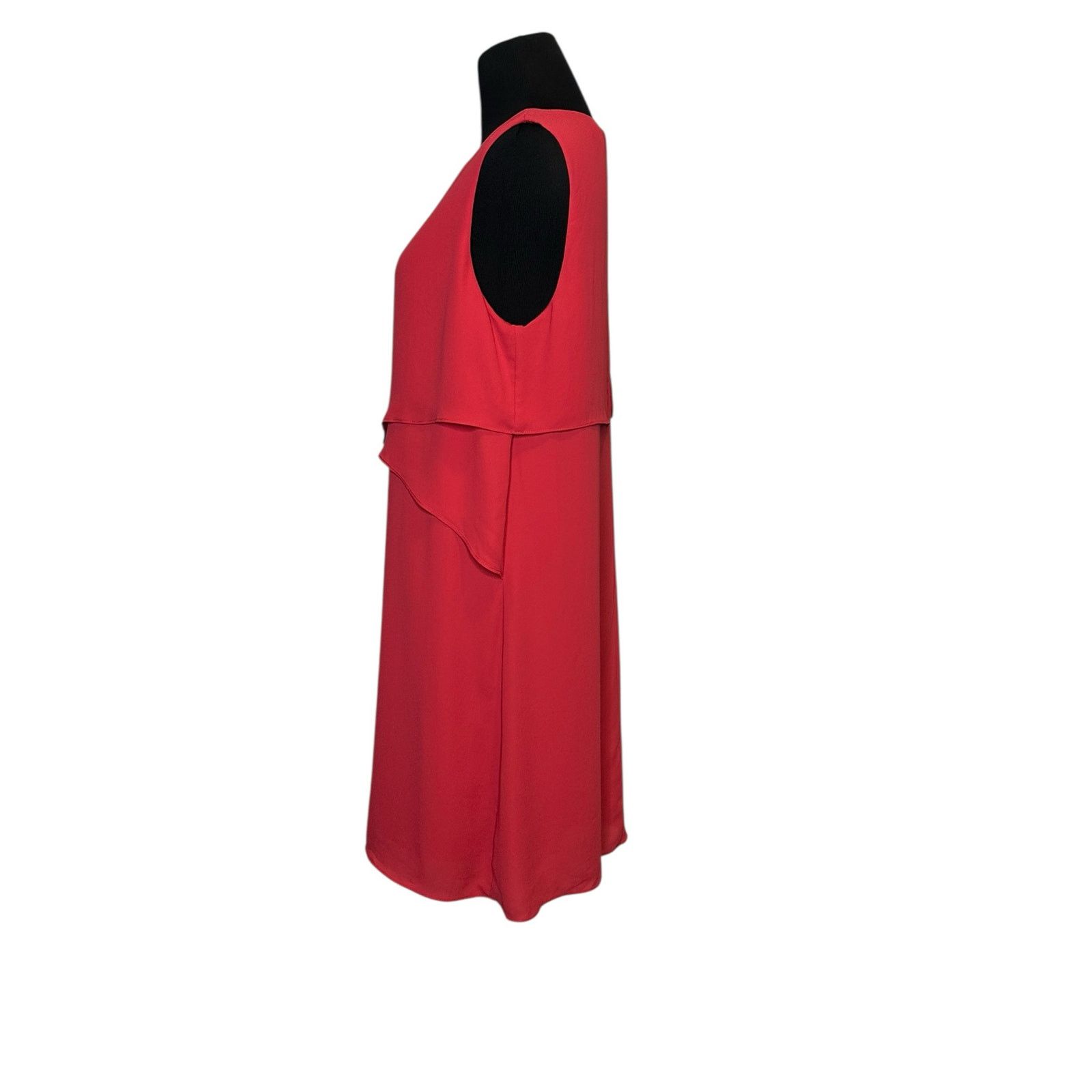 Bcbgmaxazria BCBGMAXAZRIA Red Drape Mini Dress size M Size M / US 6-8 / IT 42-44 - 11 Thumbnail