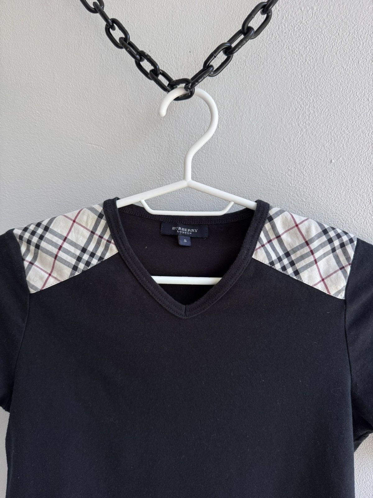Burberry Burberry Check Plaid Nova Check T Shirt Tee Size S / US 4 / IT 40 - 3 Thumbnail