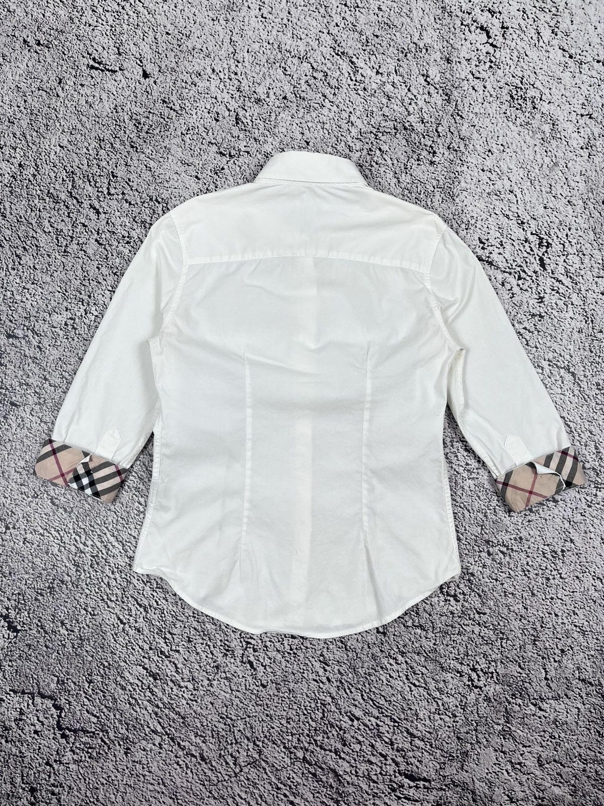 Burberry Vintage Burberry London nova check 3/4 sleeves button ups Size S / US 4 / IT 40 - 7 Thumbnail