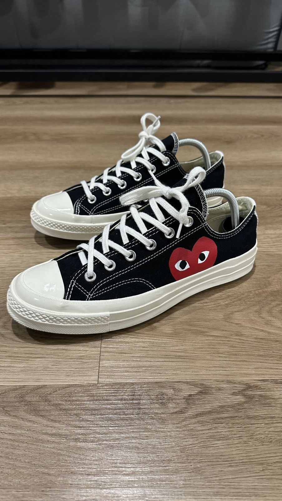Comme des Garcons CDG Low Top Chucks Size US 9 / EU 42 - 1 Thumbnail