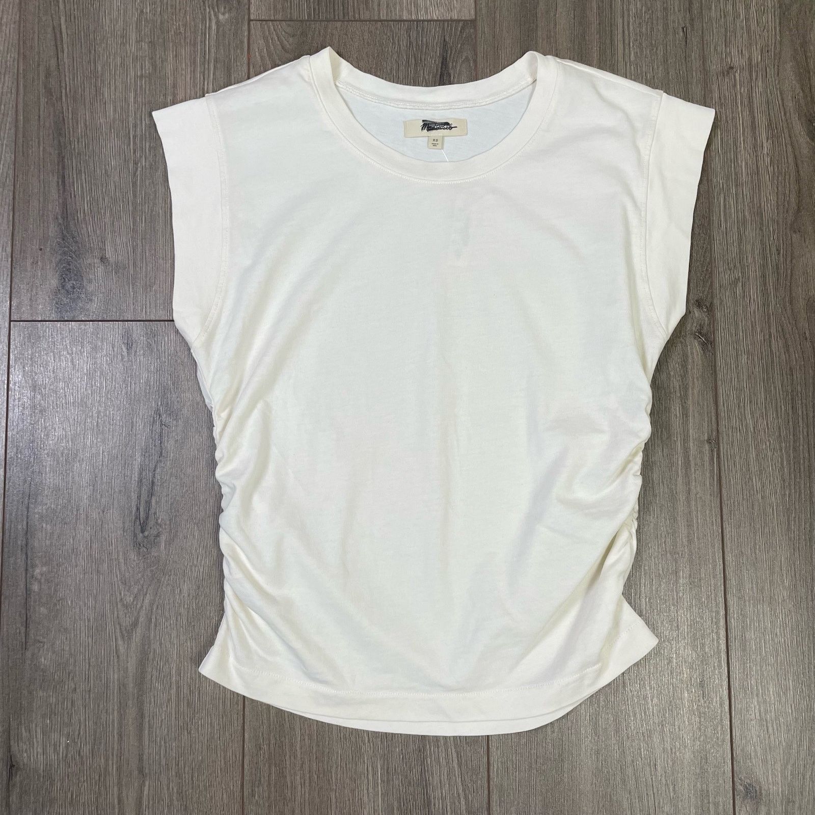 Madewell Madewell Sutro Muscle Side Cinch Jersey Top US Women's XS Size XS / US 0-2 / IT 36-38 - 1 Thumbnail