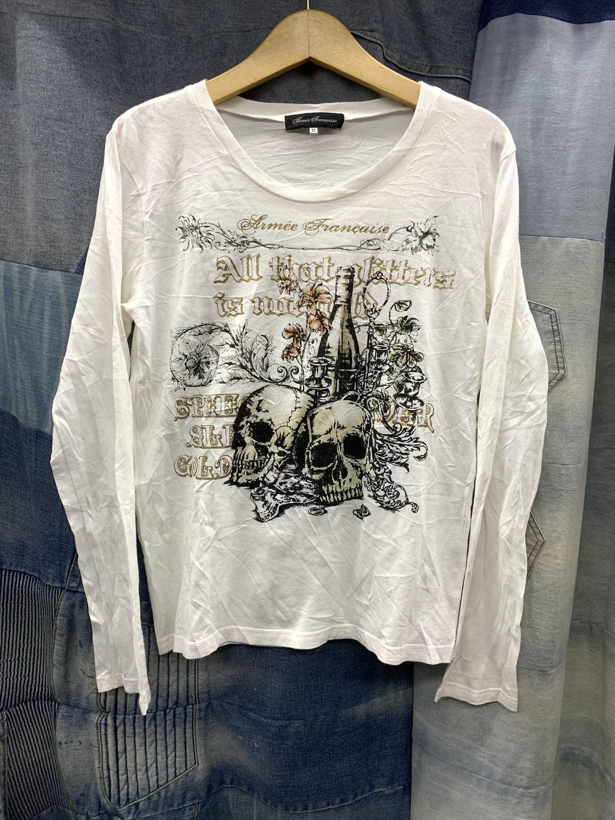 Hysteric Glamour × If Six Was Nine × Japanese Brand 💯open the best price 💯Armie Française Skulls japanesebrand Size US M / EU 48-50 / 2 - 1 Thumbnail