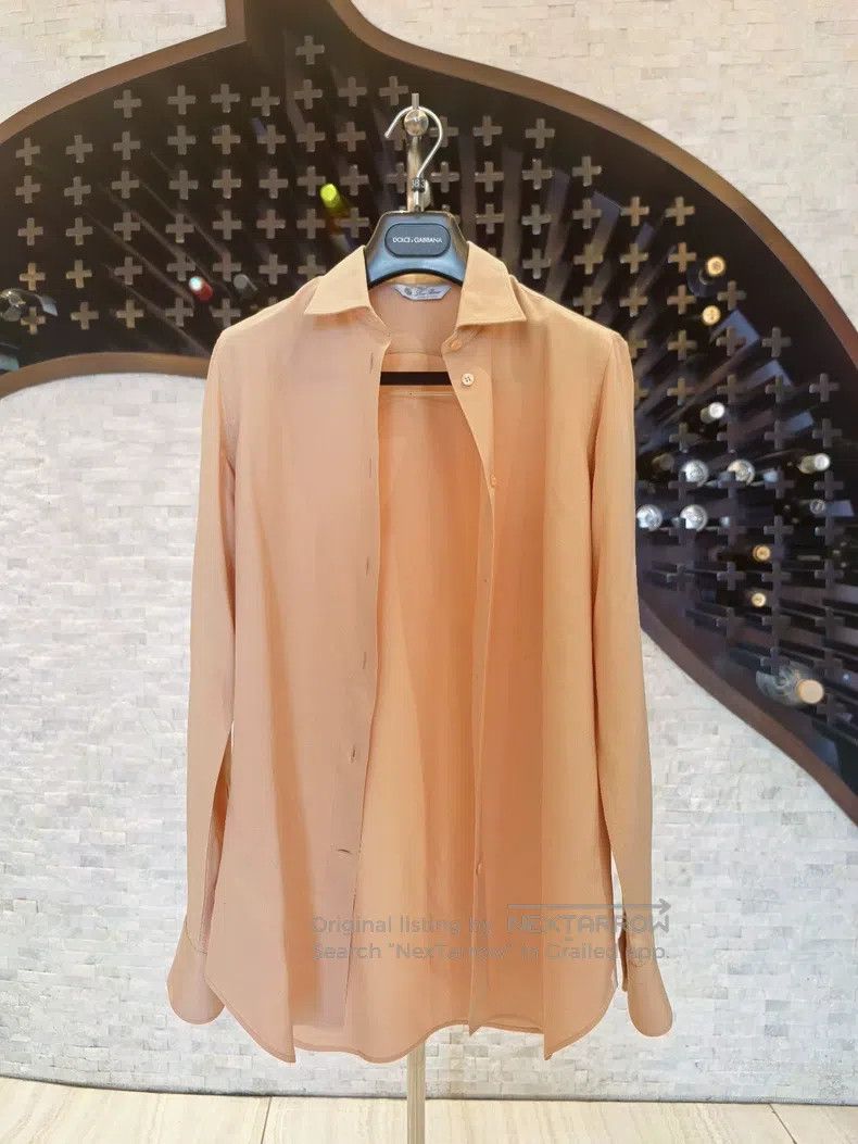 Loro Piana Loro Piana Coral red shirt Size S / US 4 / IT 40 - 1 Thumbnail