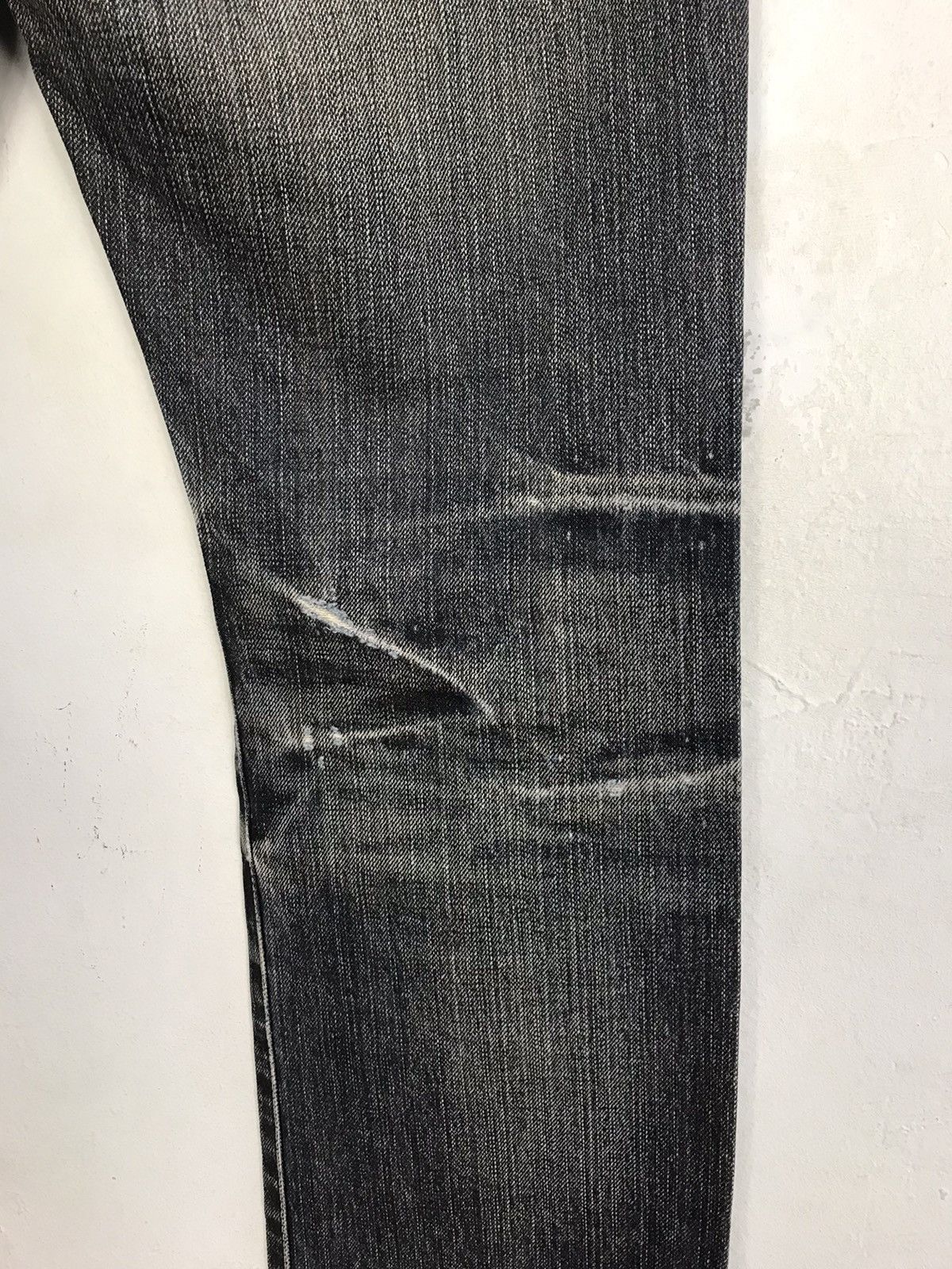 Japanese Brand TK Takeo Kikuchi Black Denim Slim Fit Buttonfly Size US 32 / EU 48 - 17 Thumbnail