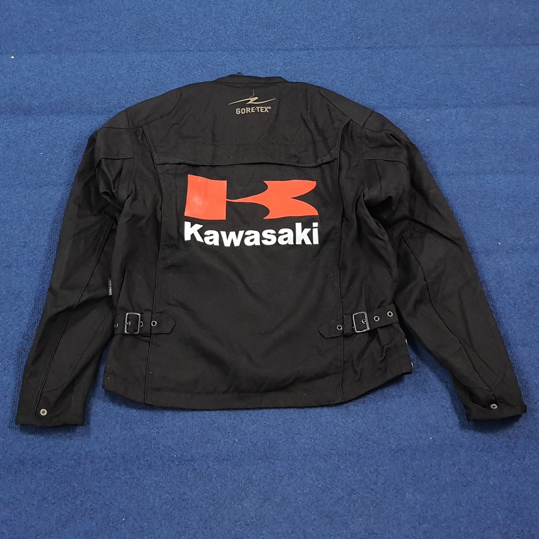 Japanese Brand Vintage Kawasaki Gore-Tex Racing Motorcycle Jacket C307N6 Size US M / EU 48-50 / 2 - 1 Thumbnail